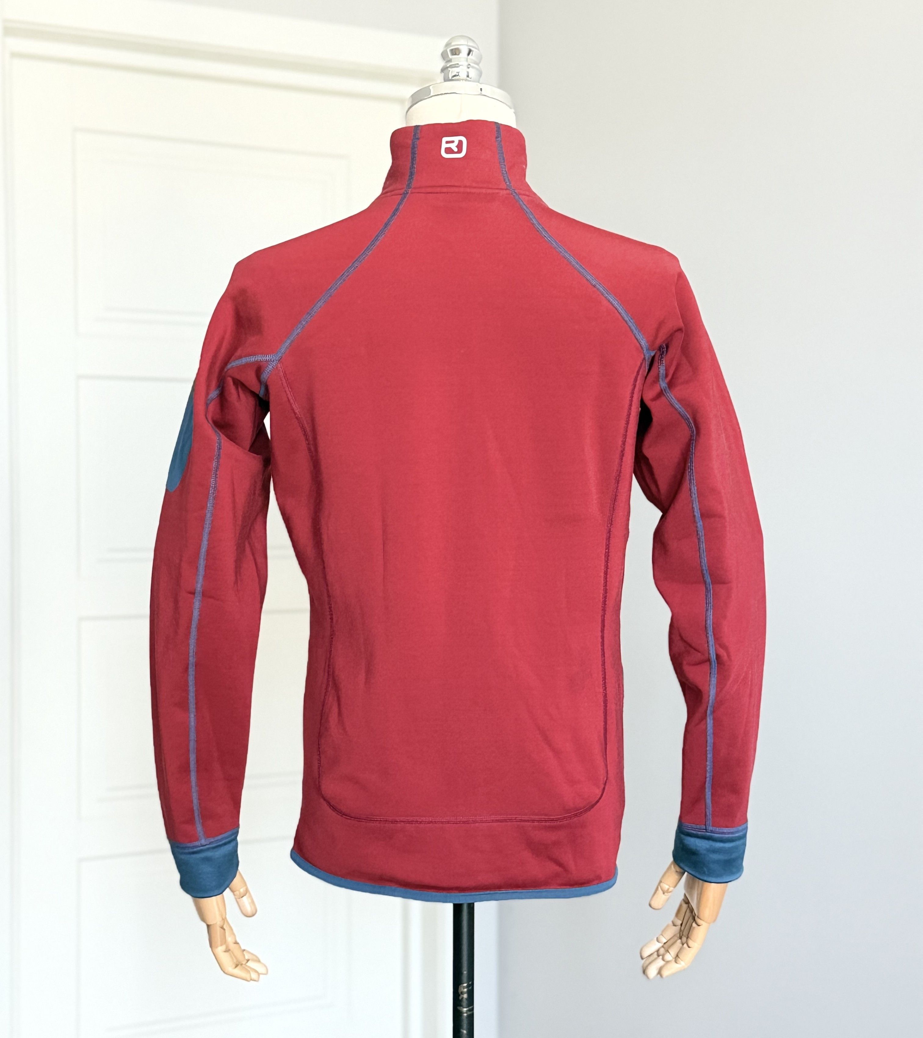 ORTOVOX ORTOVOX Fleece Plus Jacket Rosso Dark Blood Size M Outdoor Size US M / EU 48-50 / 2 - 7 Thumbnail