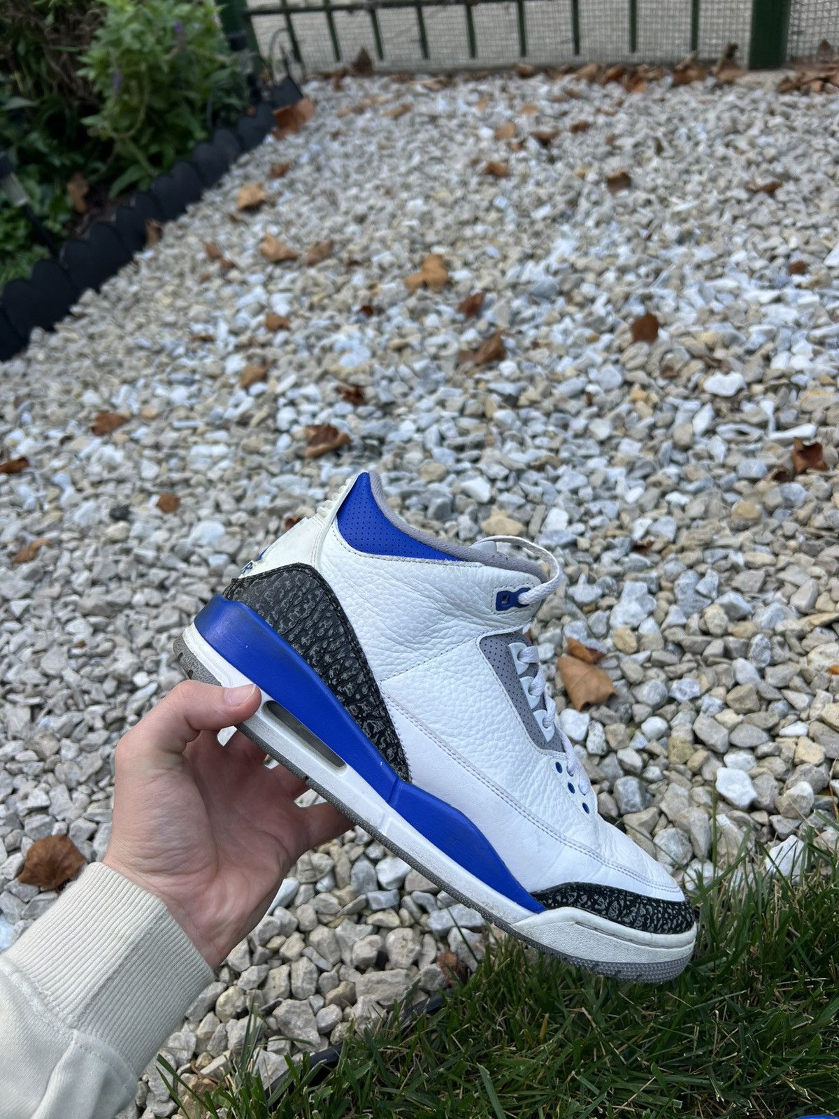Nike Air Jordan 3 Retro “True Blue” Size US 10 / EU 43 - 1 Thumbnail