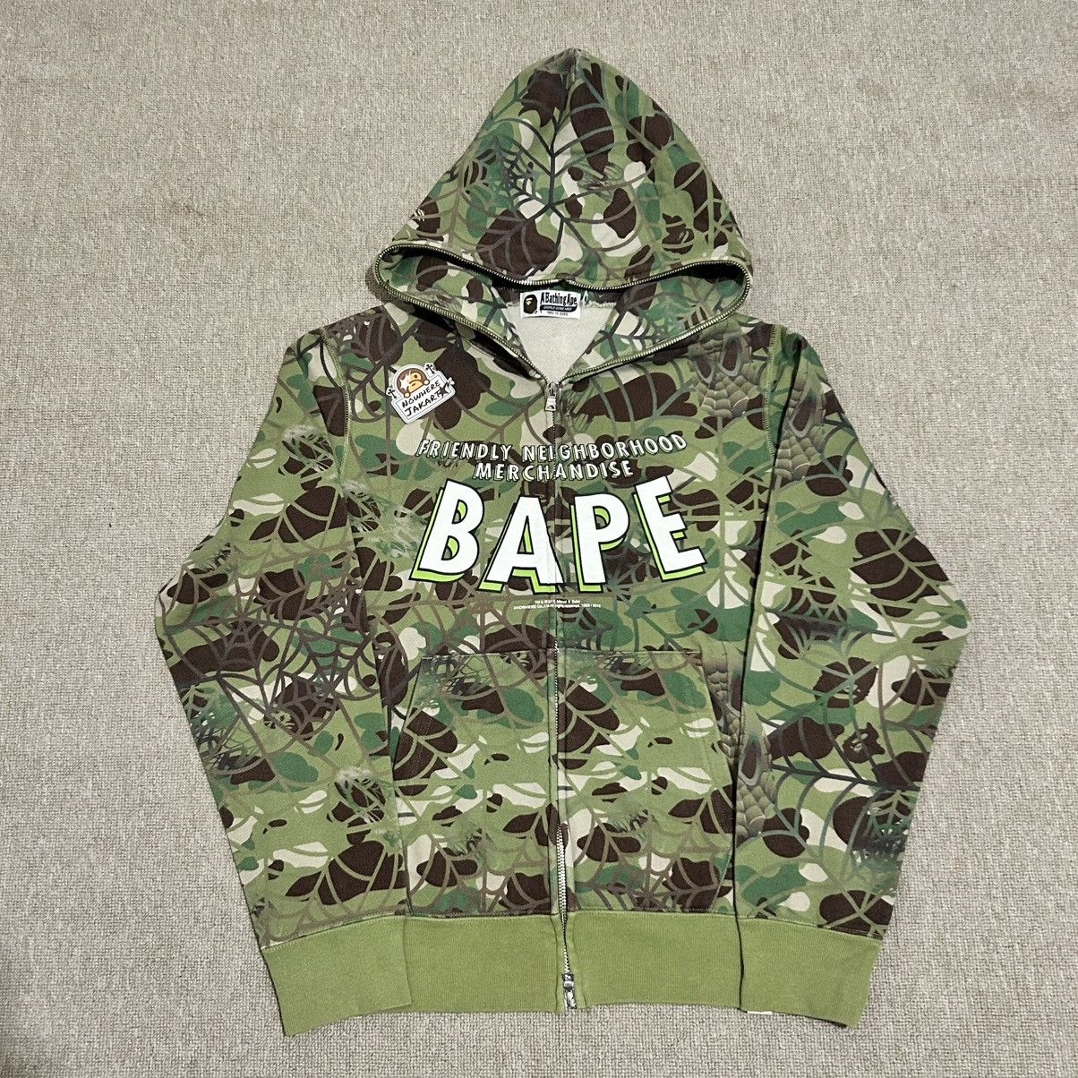 Bape × Marvel Comics 2012 Bape x Amazing Spiderman Hoodie Size US M / EU 48-50 / 2 - 1 Thumbnail