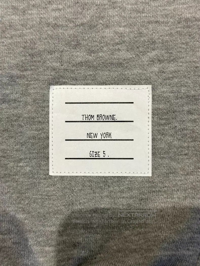 Thom Browne Thom Browne size 5 Grey Knit Sweatpants Size US 30 / EU 46 - 4 Thumbnail