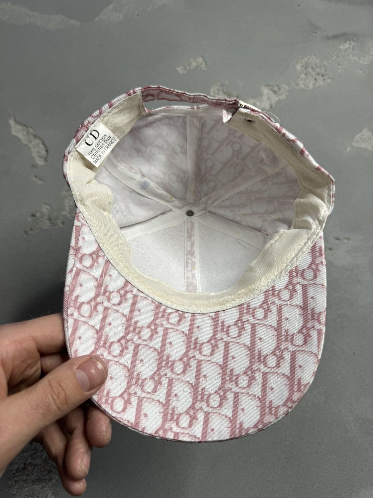 Christian Dior Monsieur Vintage Christian Dior Monogram Cap Hat Size ONE SIZE - 5 Thumbnail