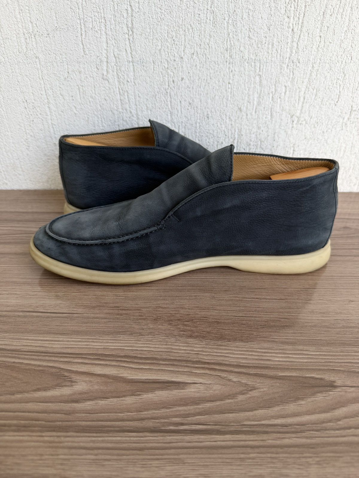 Loro Piana open walk leather loafers Size US 10 / EU 43 - 8 Thumbnail