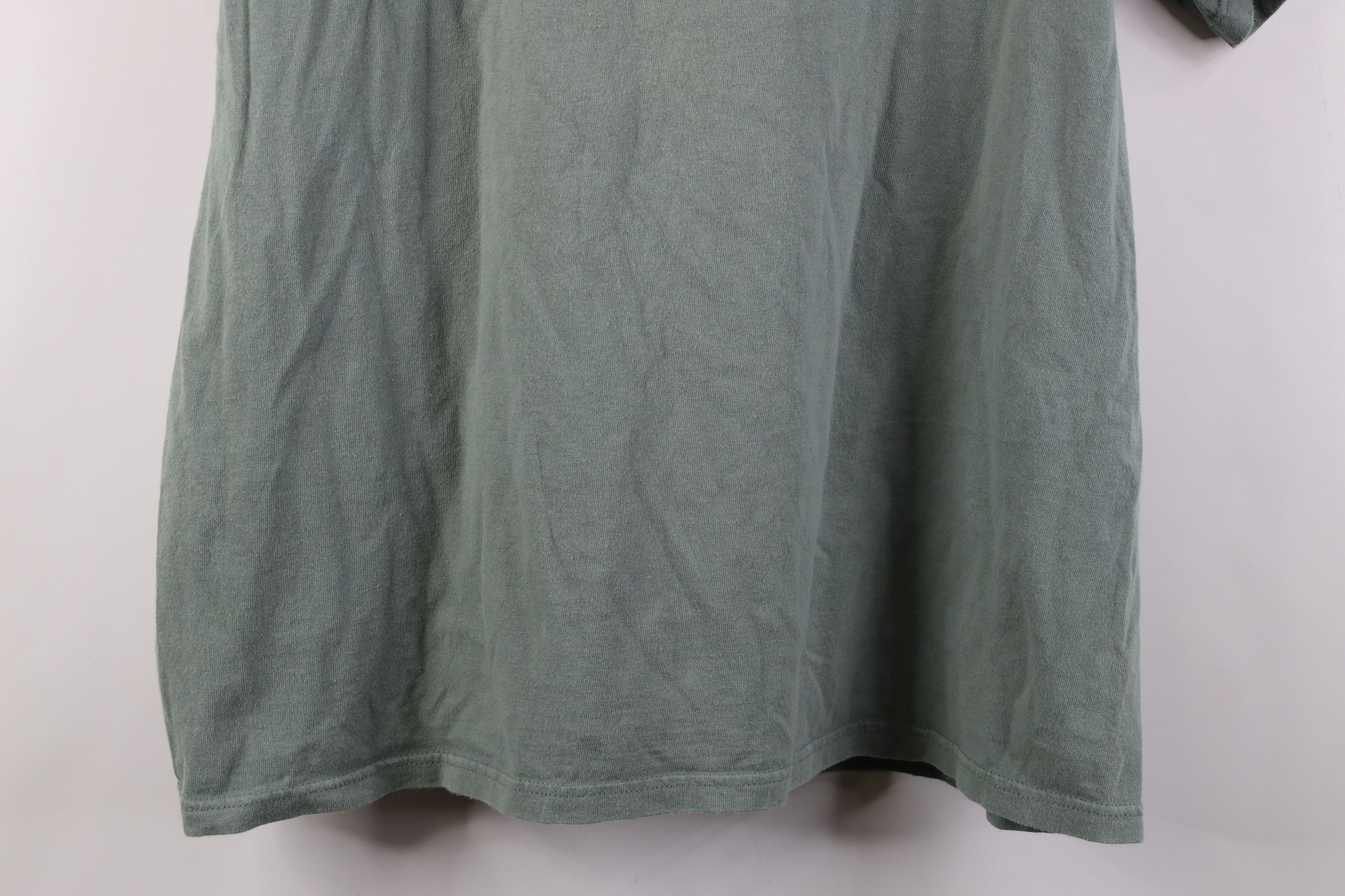 Nike Vintage 90s Nike Scott Mini Swoosh T-Shirt Light Green USA Size US L / EU 52-54 / 3 - 12 Thumbnail