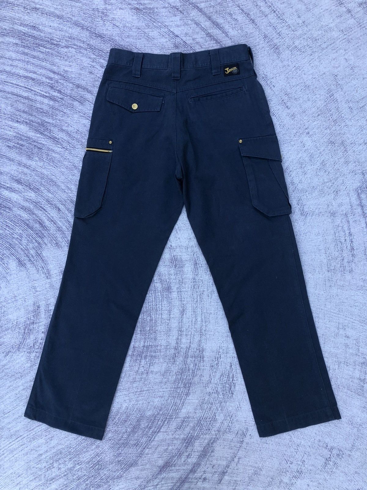 Japanese Brand Unbrand Workers Cargo Pants Multipocket Faded Colour Size US 28 / EU 44 - 9 Thumbnail