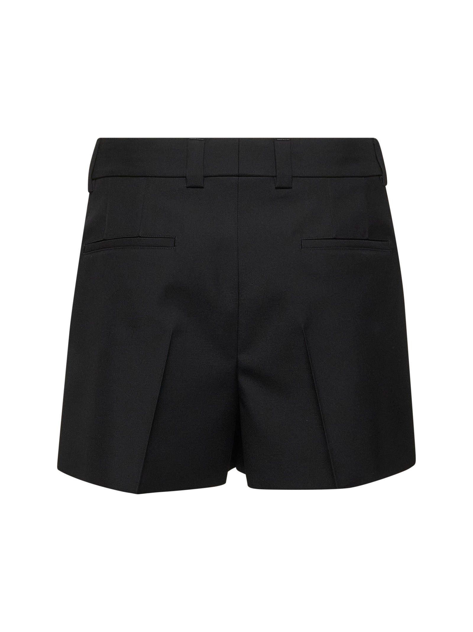 Gucci o1loc1c1125 819269 Wool Twill Short in Black Size US 32 / EU 48 - 2 Thumbnail