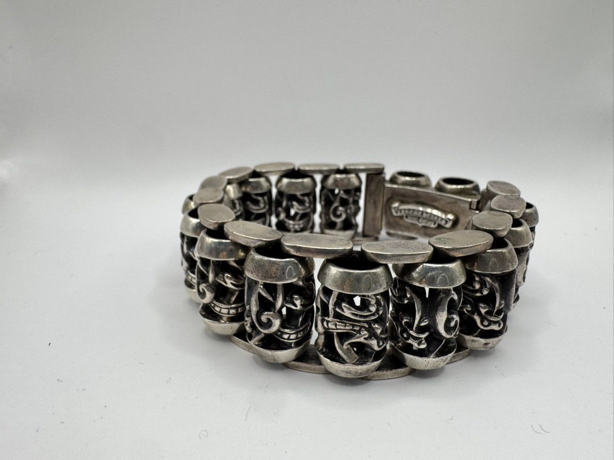 Chrome Hearts Celtic Roller Sterling Bracelet (2000 Stamp)