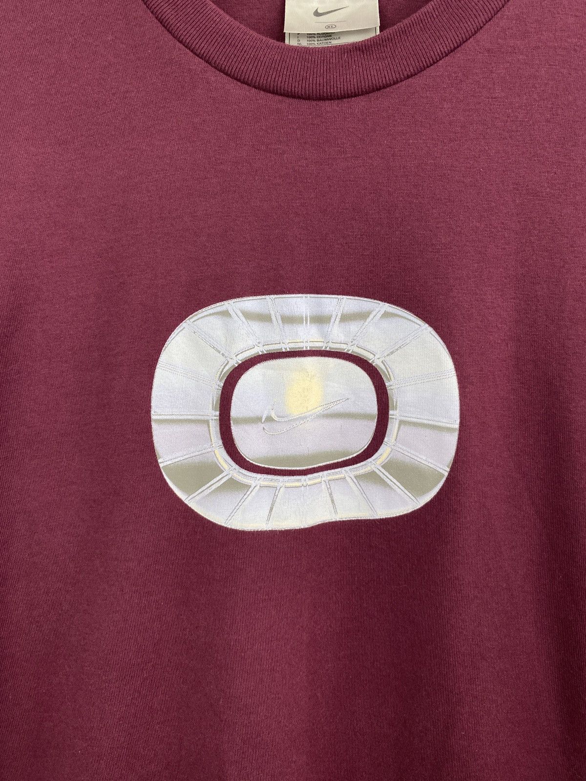 Nike 🇺🇸 Vintage 90s Nike Swoosh Under The Sun T-Shirt Rare Size US XL / EU 56 / 4 - 4 Thumbnail