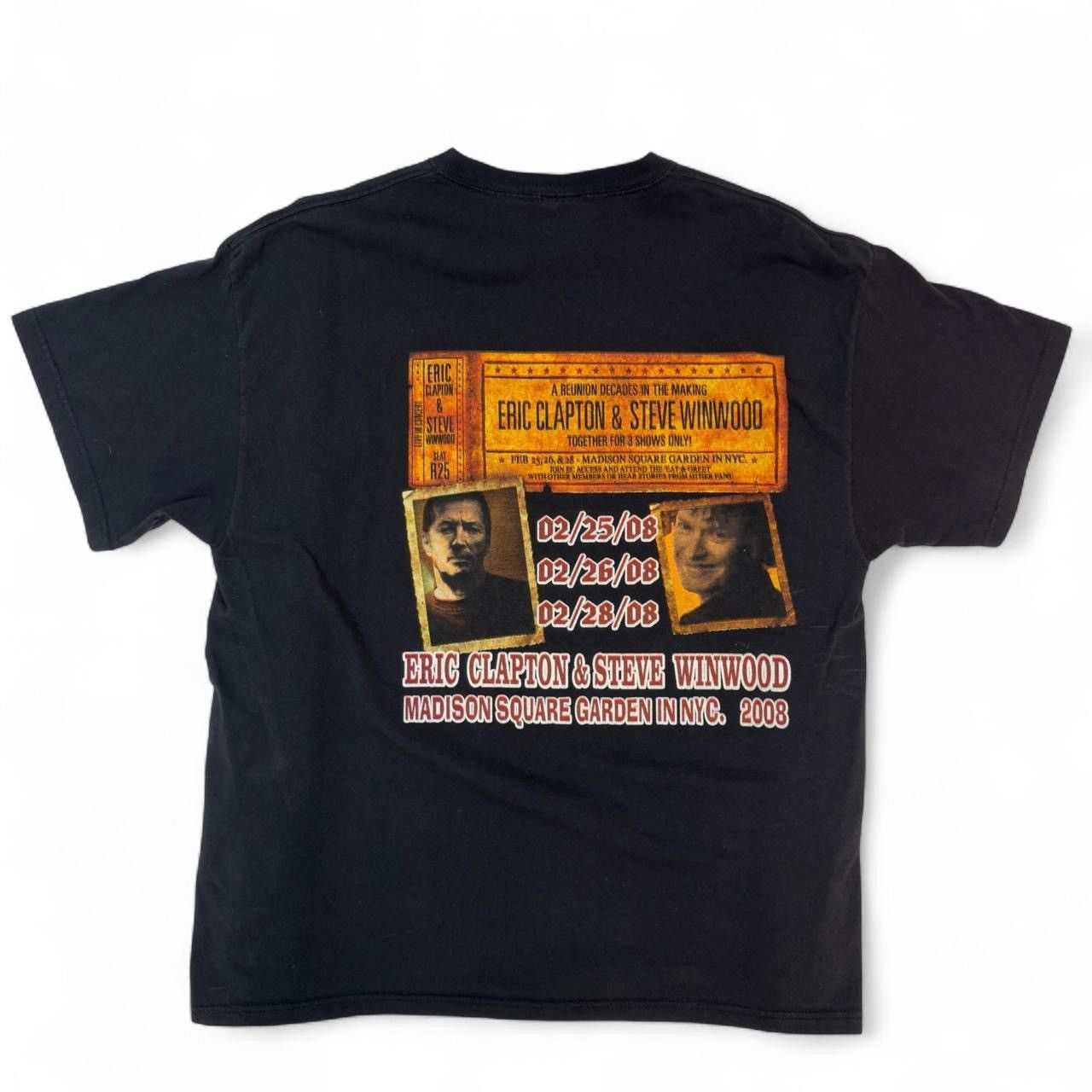 Other Black Eric Clapton & Steve Winwood Reunion Decades T Size US XL / EU 56 / 4 - 3 Thumbnail