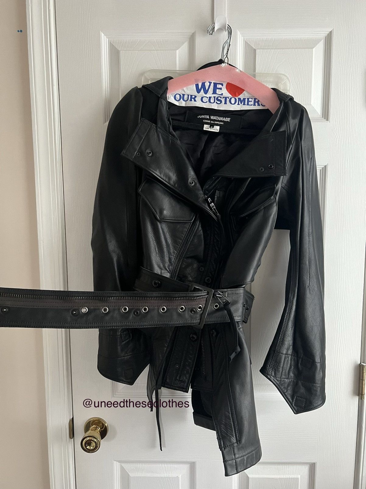 Junya Watanabe COMME des GRAÇONS Leather Jacket