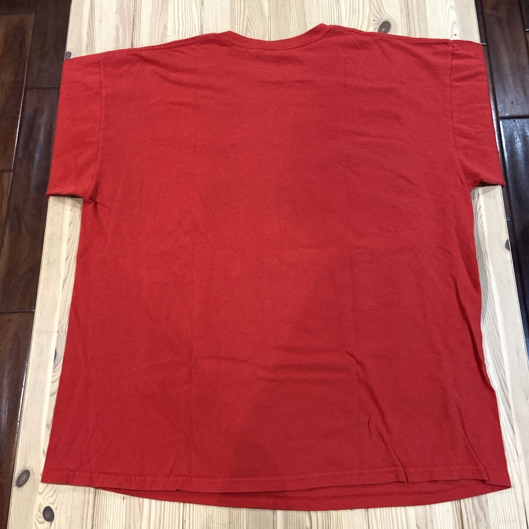 Vintage VTG Marvel Shirt Men XL Red Graphic Print Avengers Captain America Iron Man Spider-Man Thor Y2K Movie Mad Engine T-Shirt Size US XL / EU 56 / 4 - 6 Thumbnail