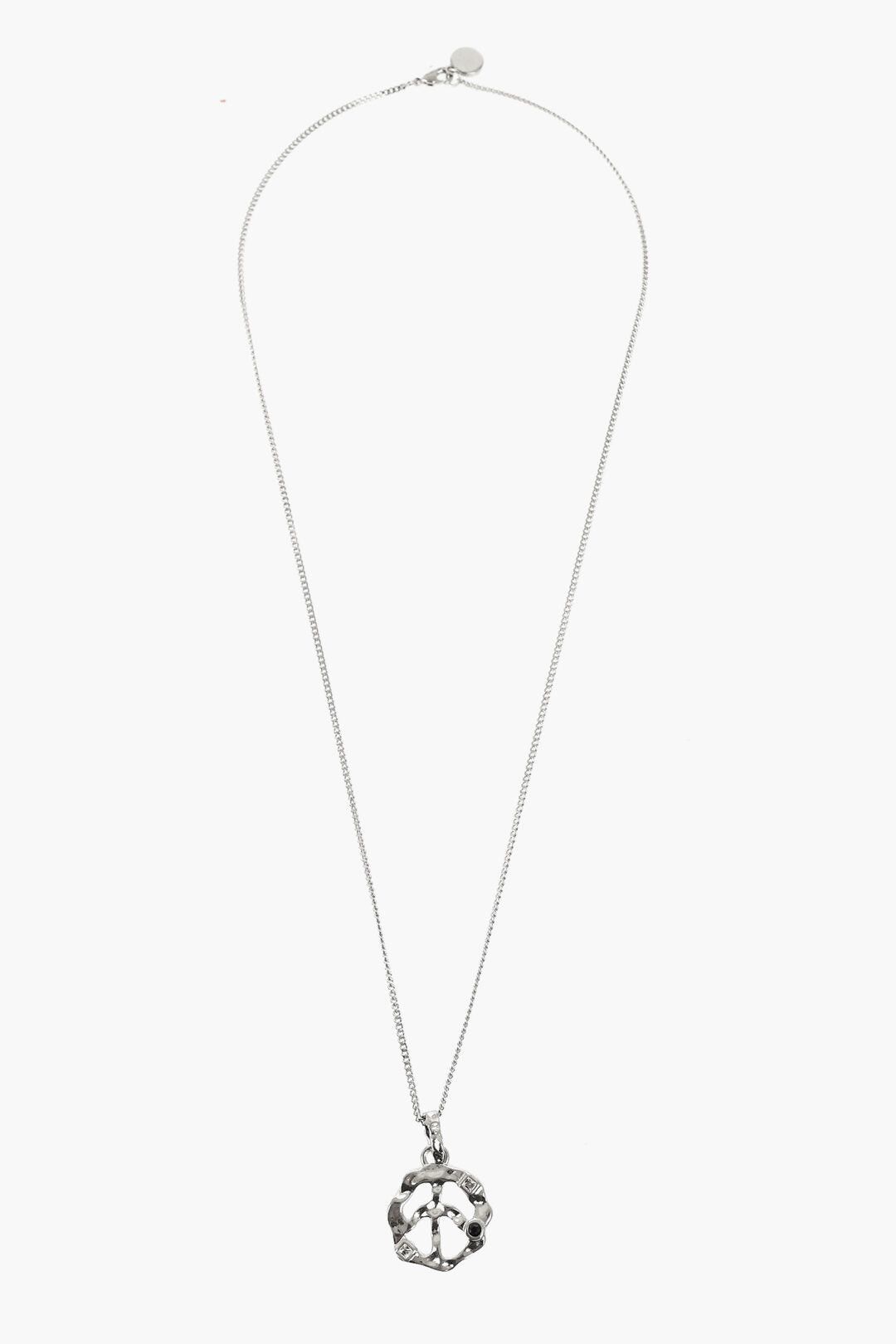 Palm Angels Brass Chain Necklace With Pendant Size ONE SIZE - 1 Thumbnail