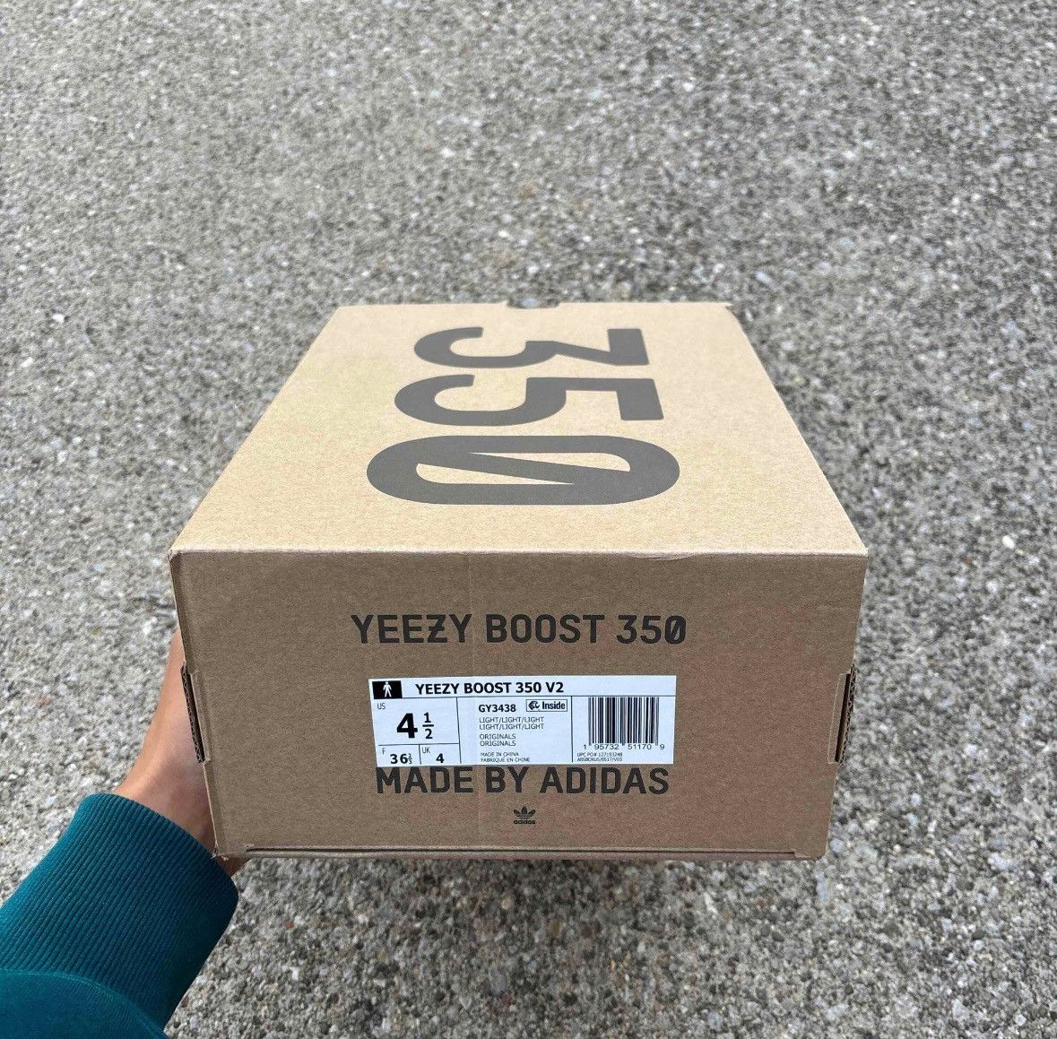 Adidas × Kanye West Size 4.5 - Adidas Yeezy Boost 350 V2 Low Light Worn 1x W/box Size US 5 / EU 37 - 8 Thumbnail