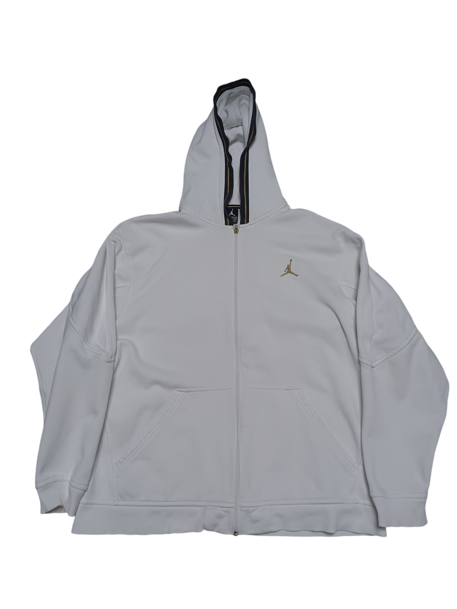 Jordan Brand 23 JORDAN VINTAGE 2005 EMBROIDERED LOGO FIRE HOODIE Size US L / EU 52-54 / 3 - 3 Thumbnail