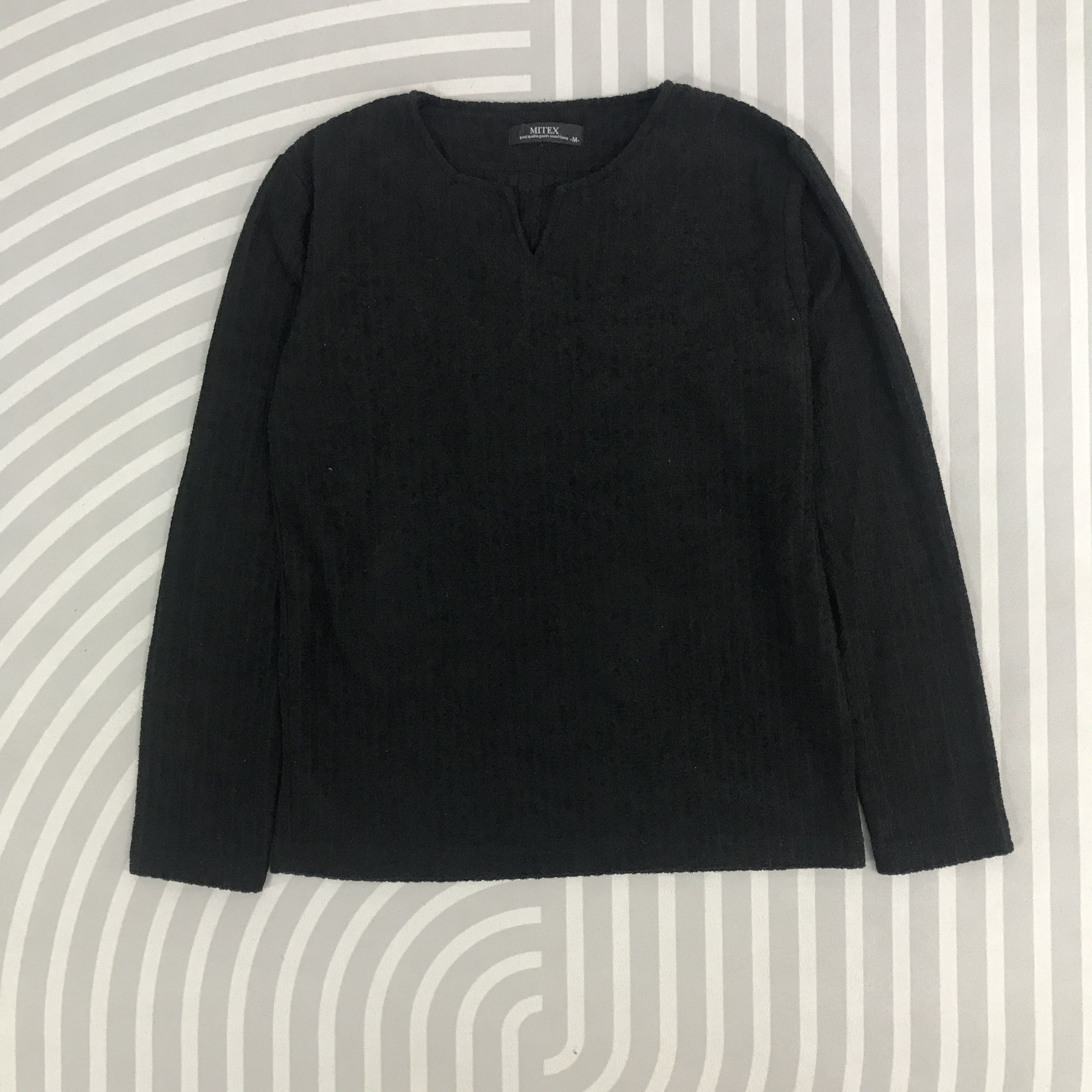 Japanese Brand Ifsixwasnine style japan Mitex Long Sleeve T-Shirt Size US M / EU 48-50 / 2 - 1 Thumbnail