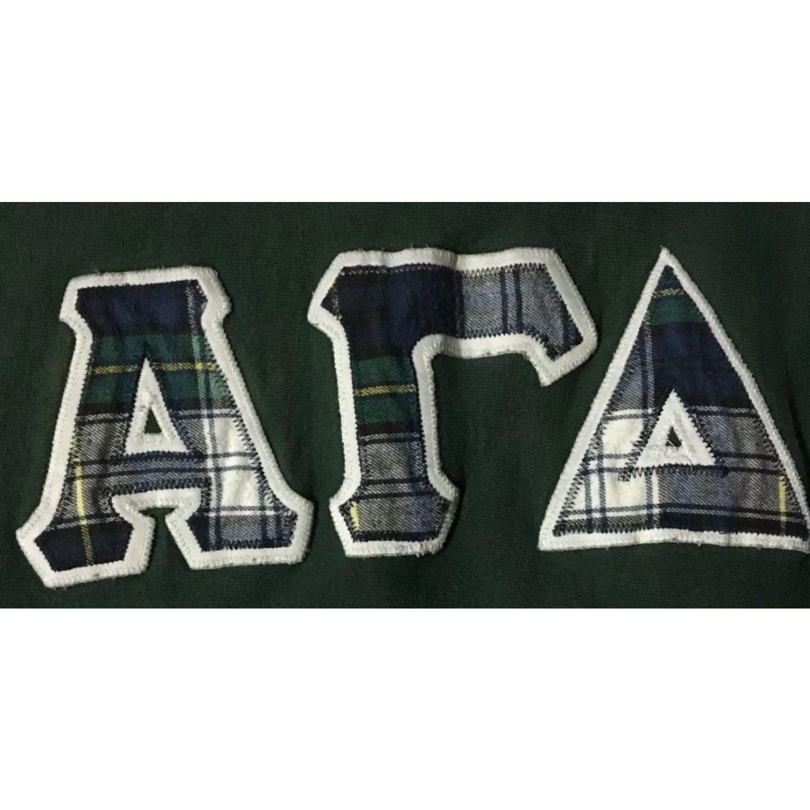 Champion VINTAGE Champion Alpha Gamma Delta Reverse Weave Sweatshirt S Green Sorority College Hoodie Men XS Size US S / EU 44-46 / 1 - 2 Thumbnail