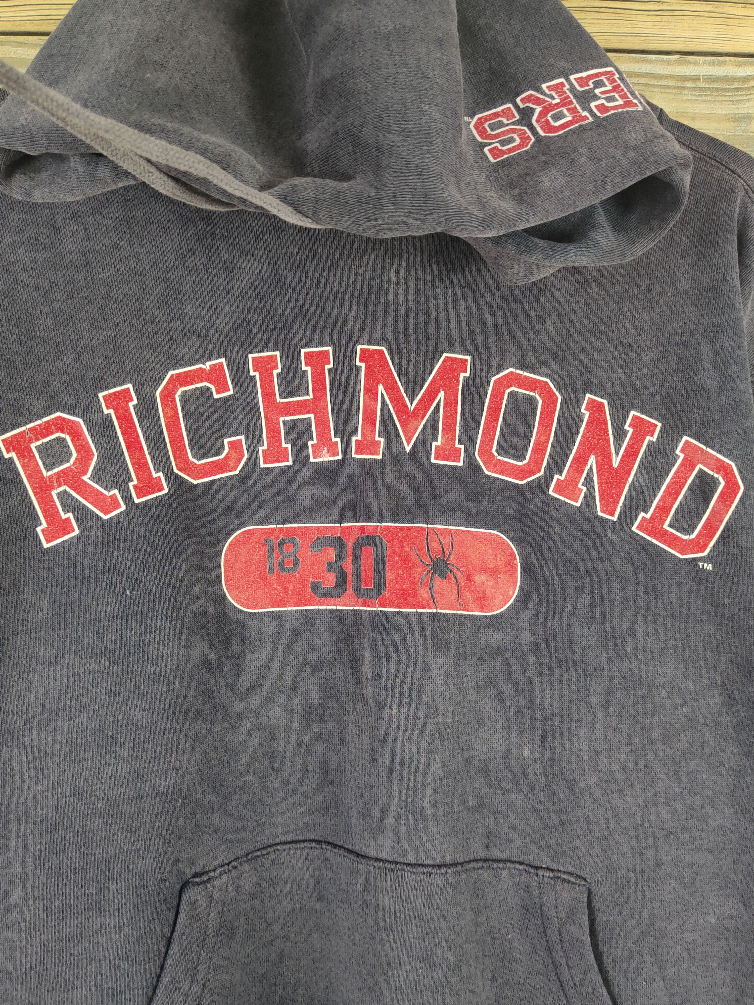 Jansport DL Jansport Navy Faded Hoodie Sweatshirts #1735 Size US S / EU 44-46 / 1 - 3 Thumbnail