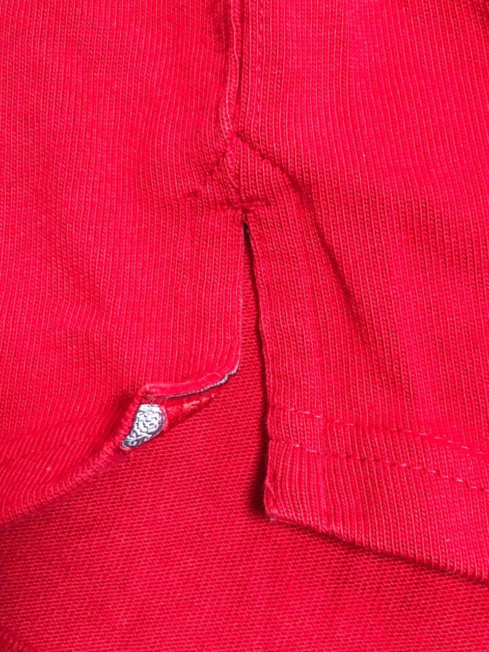 Nike Vintage T-Shirt red Polo Size M logo O2 Nike Y2K Jerseys Size US M / EU 48-50 / 2 - 14 Thumbnail
