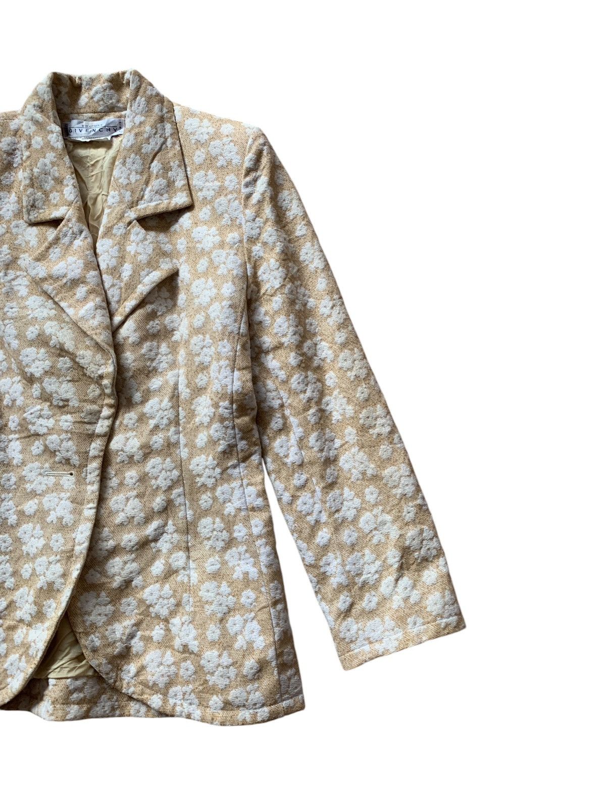 Designer × Givenchy 🔥VTG GIVENCHY FLORAL SUIT JACKETS Size M / US 6-8 / IT 42-44 - 4 Thumbnail