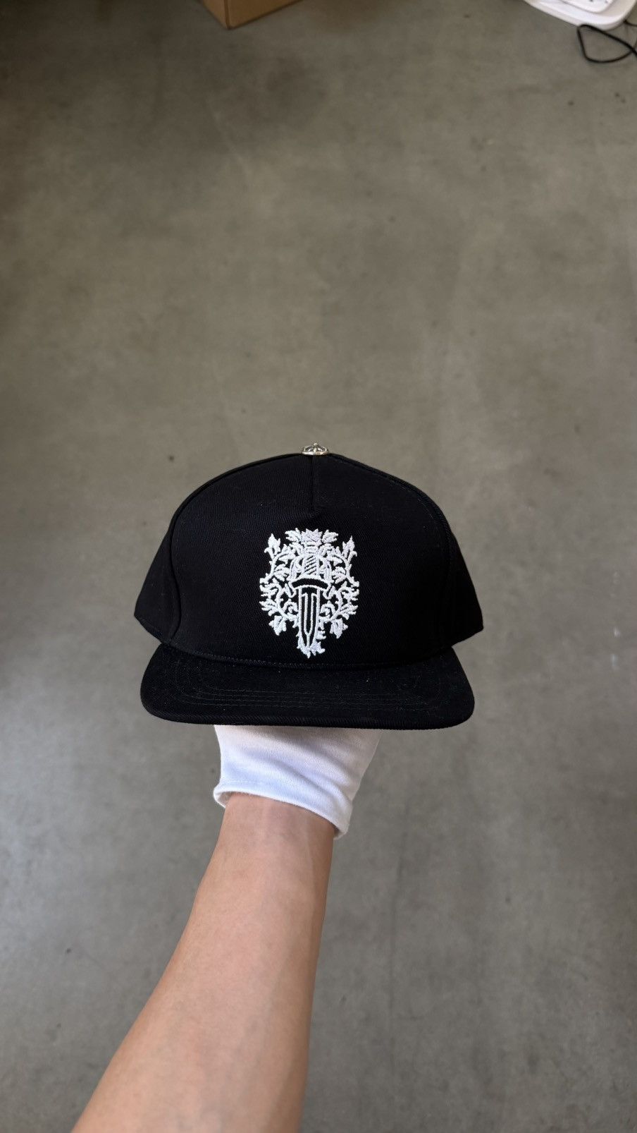 Chrome Hearts Chrome Hearts Dagger Baseball Hat Size ONE SIZE - 1 Thumbnail