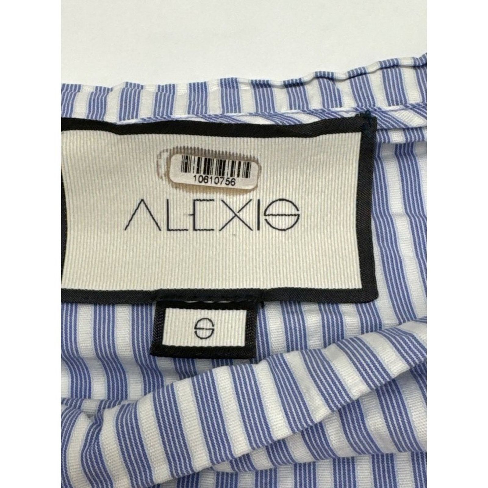 ALEXIS Alexis Womens S Striped Off-Shoulder Bell Sleeve Top Small Size S / US 4 / IT 40 - 4 Thumbnail