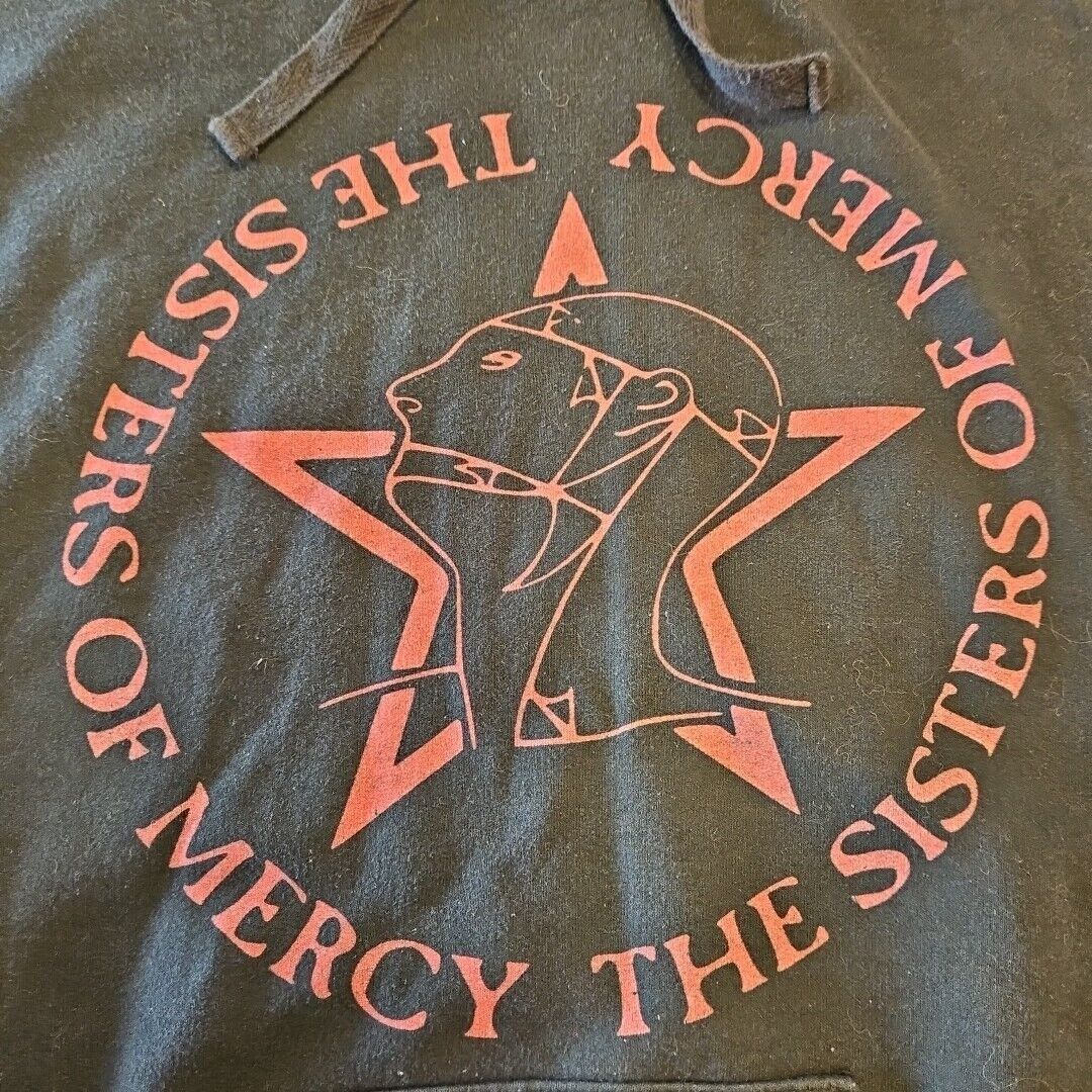 Vintage Vintage The Sisters of Mercy Hoodie Black Mens Sz M Merciful Size US M / EU 48-50 / 2 - 6 Thumbnail