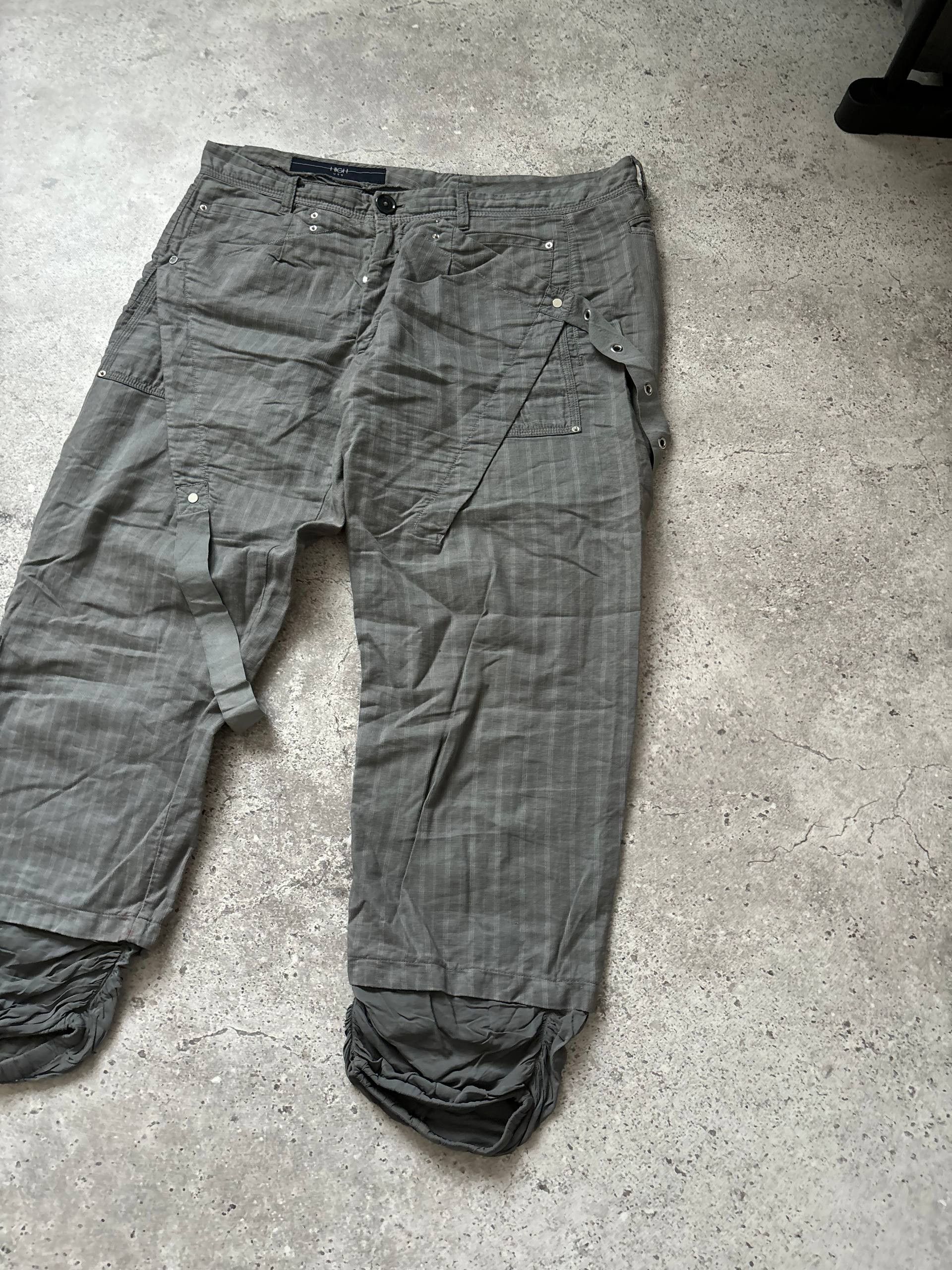 Japanese Brand Avant Garde Ann Demeulemeester style High Use Strope Pants Size US 32 / EU 48 - 3 Thumbnail