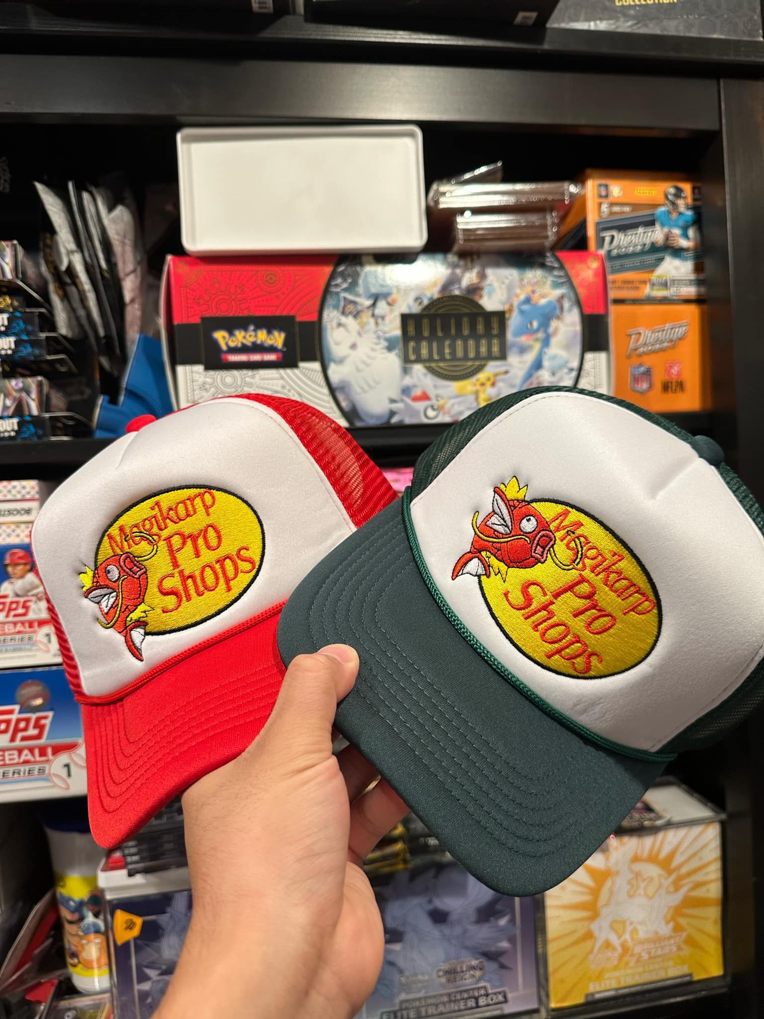 Other 2024 Magikarp Pro Shops Trucker Hats Cap Embroidered Size ONE SIZE - 1 Preview