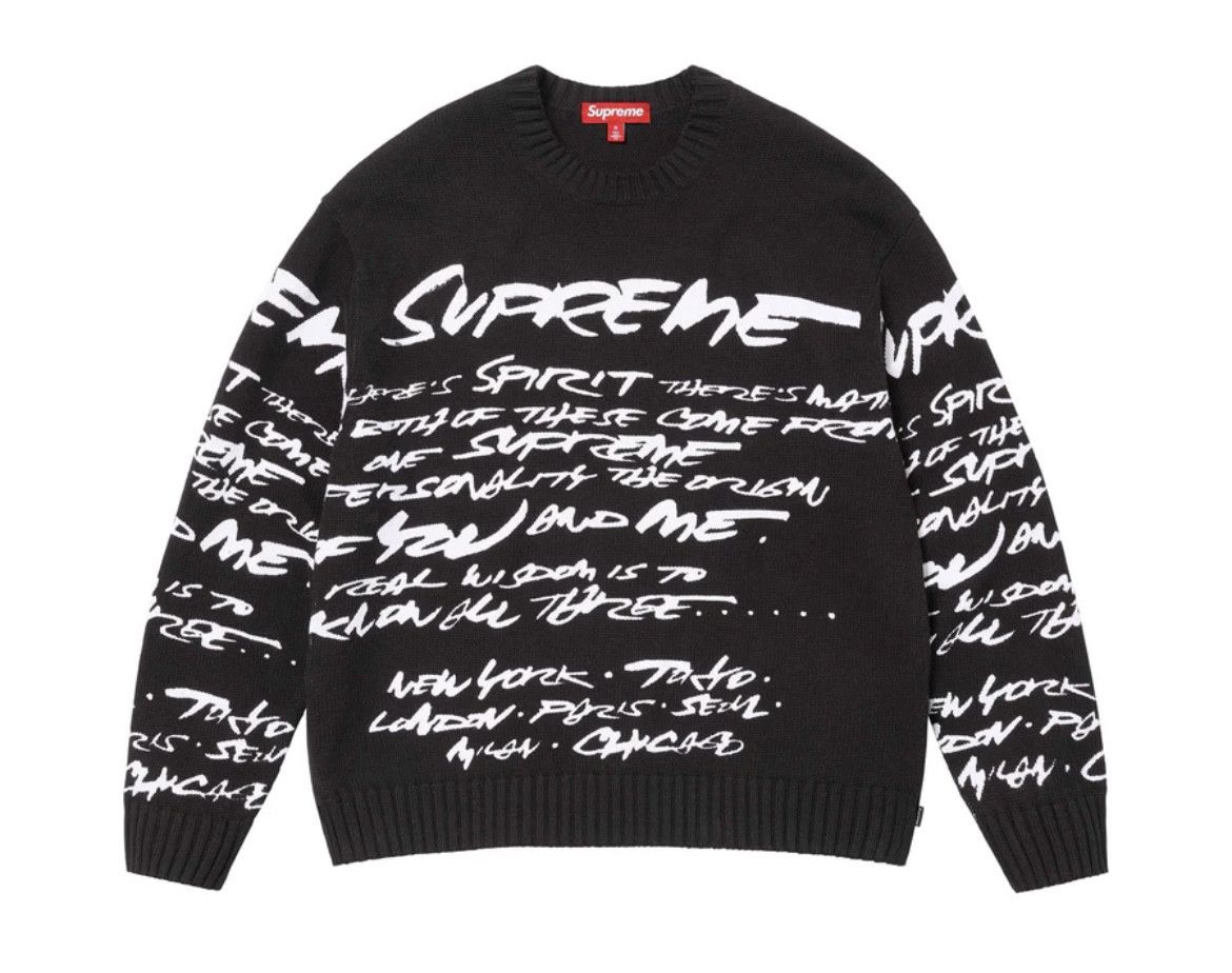 Supreme Supreme Futura Sweater Black XL | Grailed