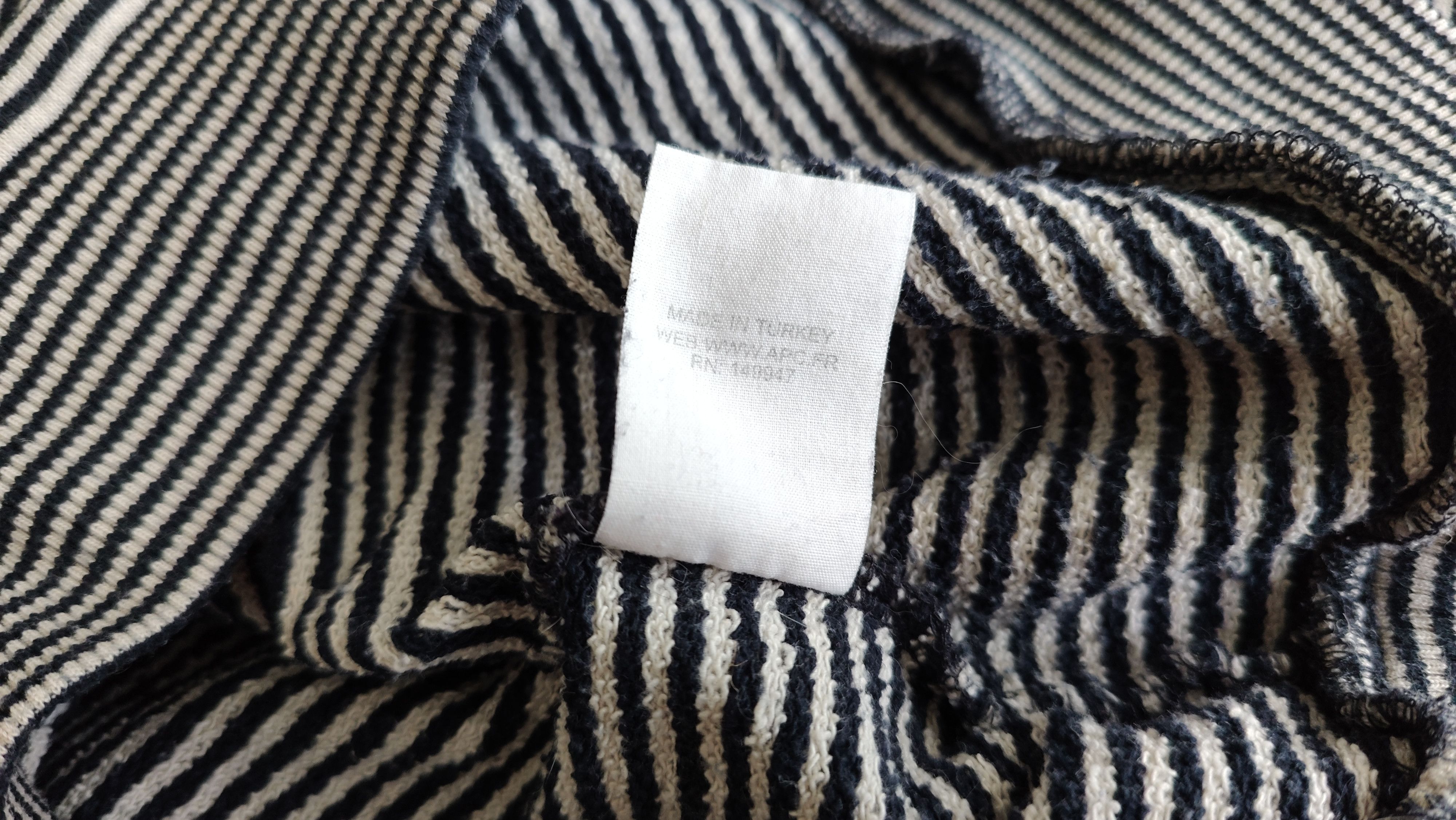 A.P.C. A.P.C. APC Striped Sweatshirt Crewneck Size US XS / EU 42 / 0 - 6 Thumbnail