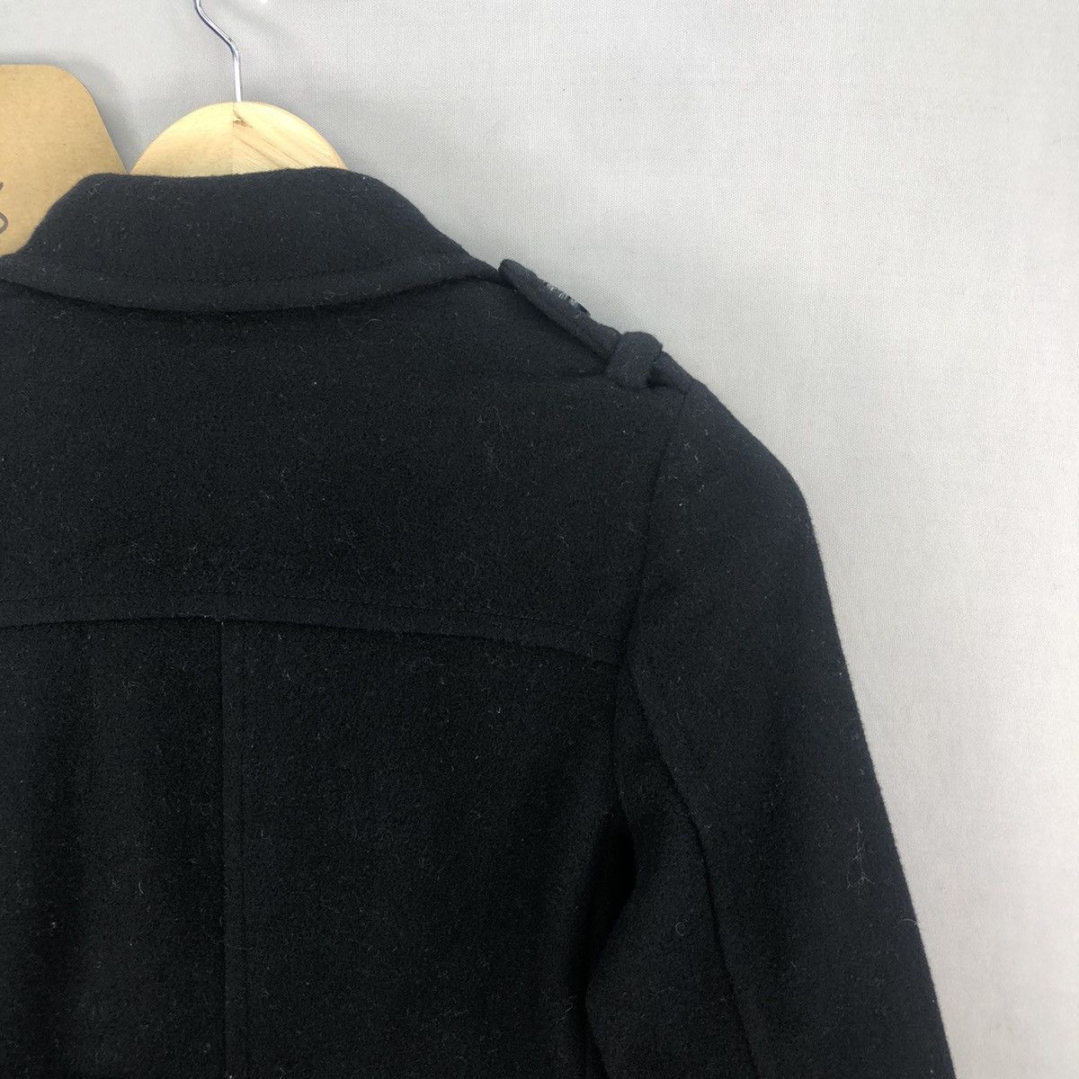 Japanese Brand Royal Party Double Breasted Wool Peacoat Jacket Size S / US 4 / IT 40 - 16 Thumbnail