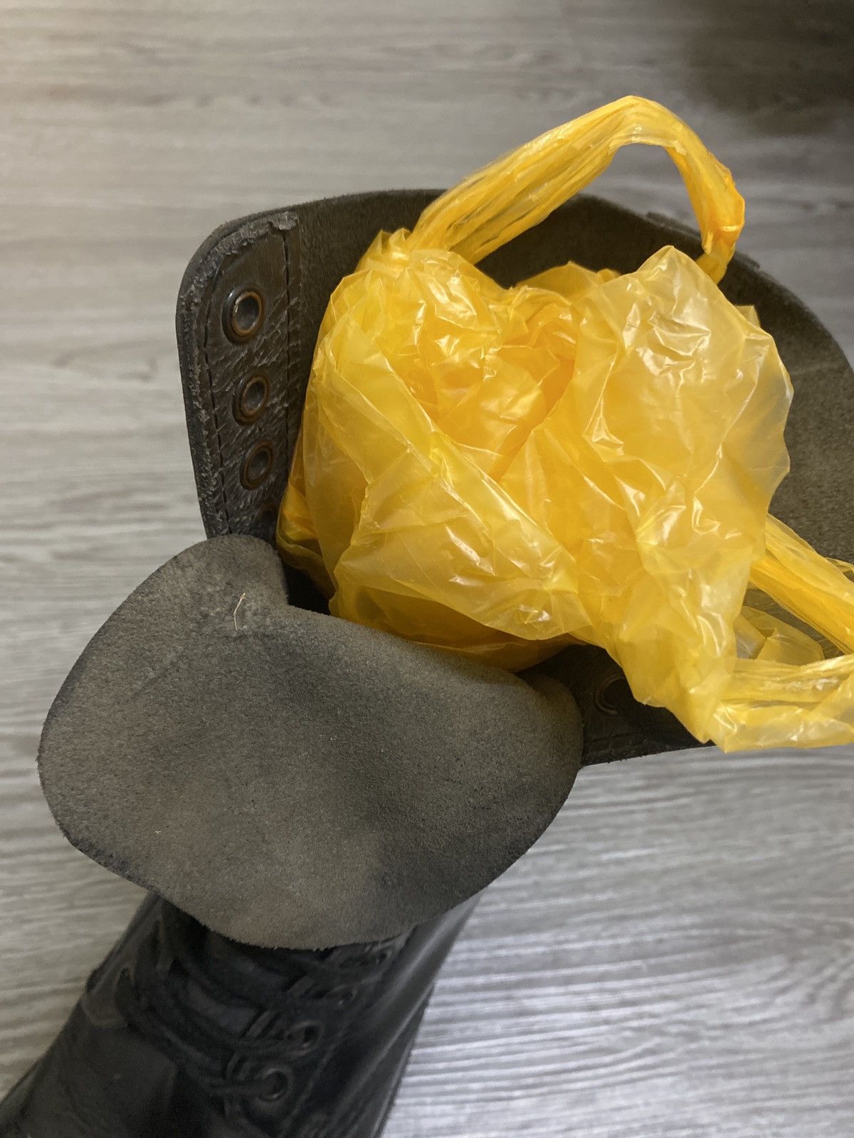Undercover Undercover Jun Takahashi Black Leather Combat Boots Vibram Size US 7 / EU 40 - 7 Thumbnail