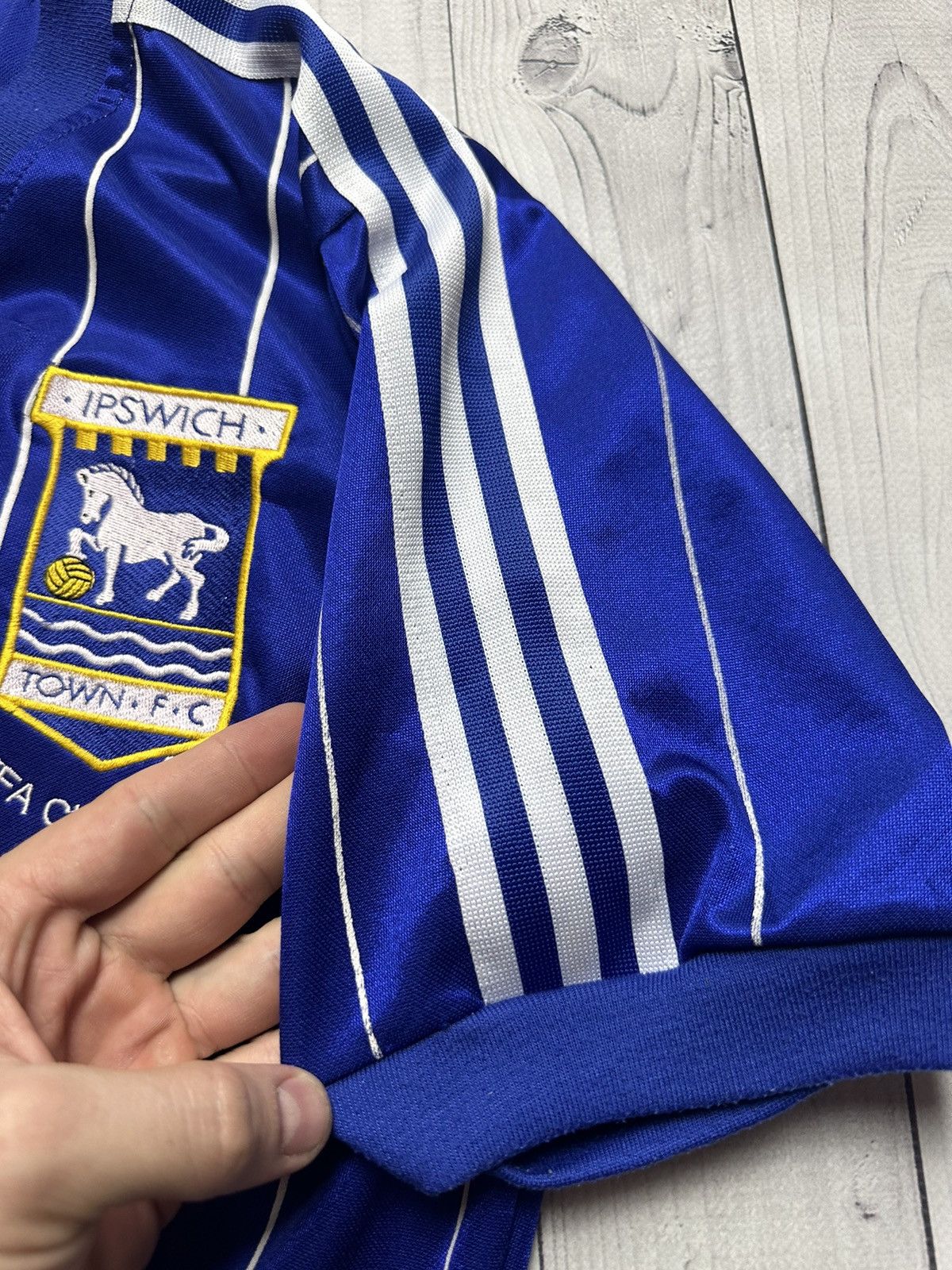 Vintage Vintage soccer tee Ipswich town jersey retro rare M/L Size US M / EU 48-50 / 2 - 2 Thumbnail