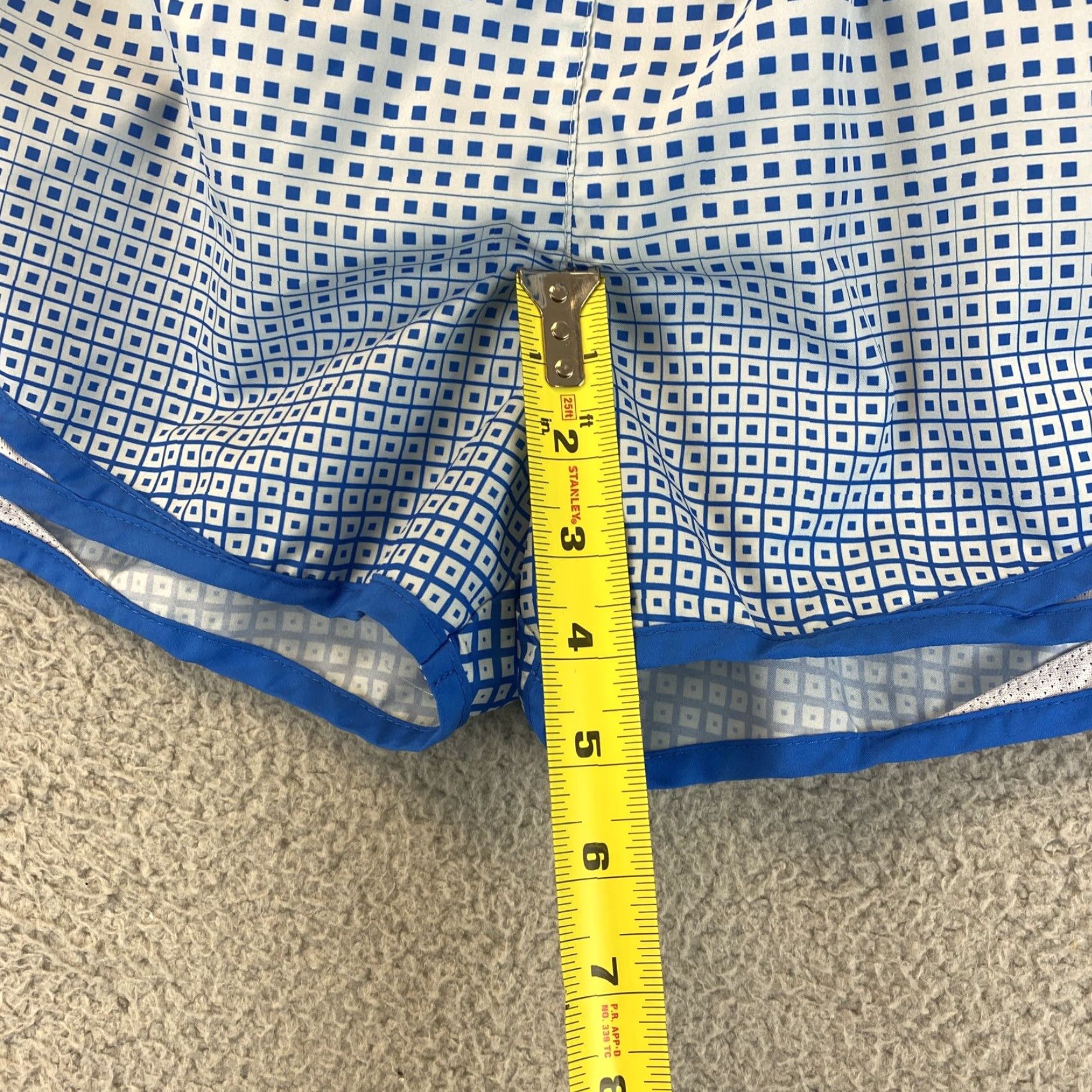 Nike Nike Running Dri Fit Women's Athletic Shorts Size M Blue MISSING STRING / 58-20 Size 31" - 6 Thumbnail