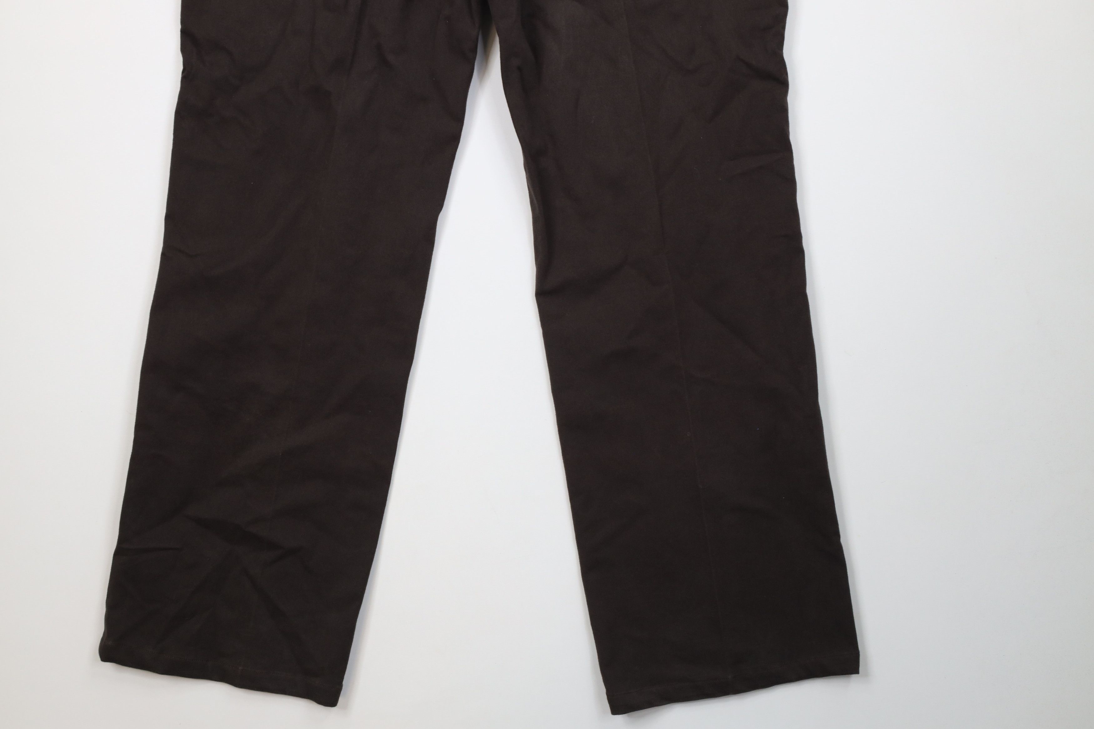Vintage Vintage Y2K Streetwear Stretch Moleskin Wide Leg Pants Brown Size US 36 / EU 52 - 11 Thumbnail