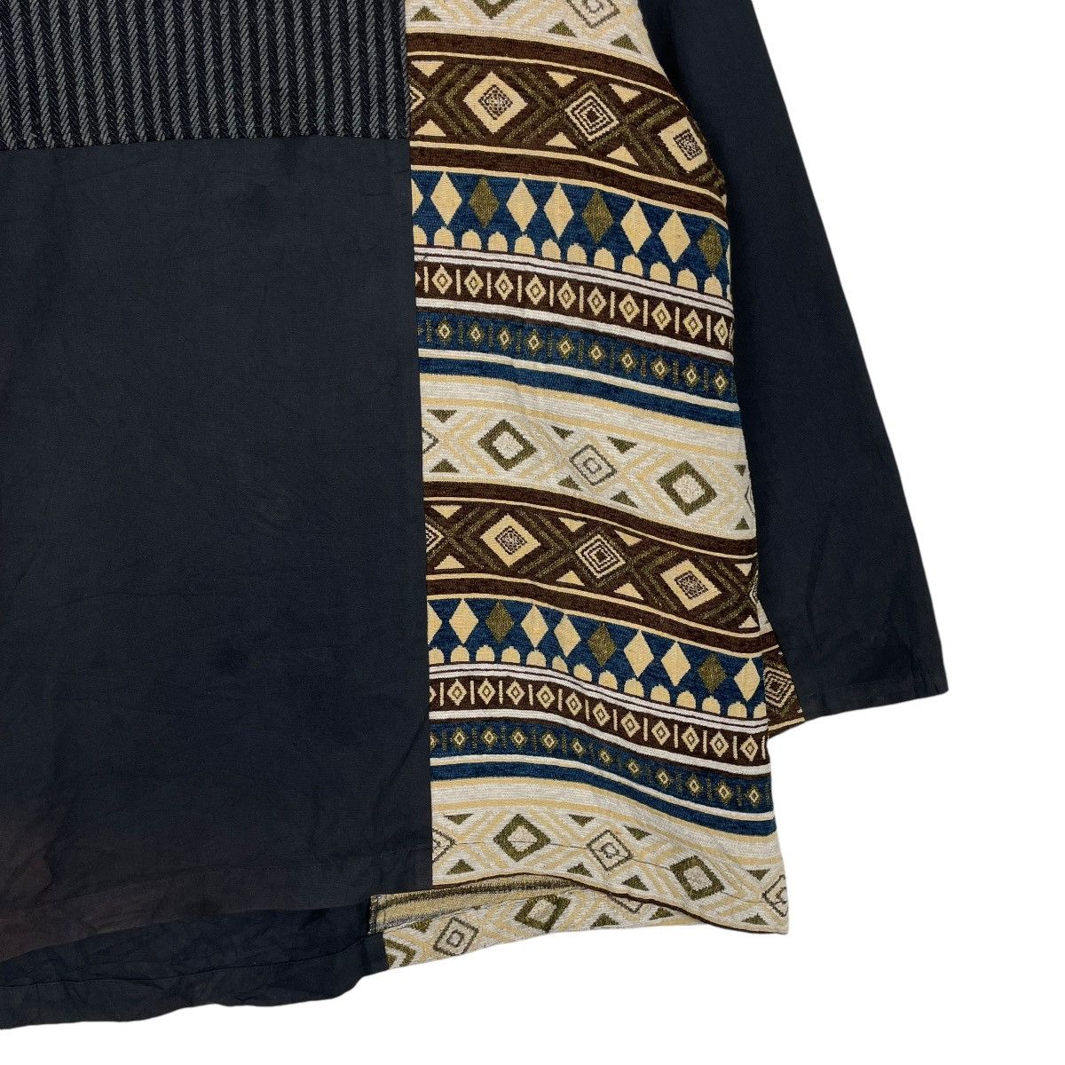 45rpm × Indigo × Japanese Brand 💥AMINA JAPAN PATCHWORK PULLOVER Size US M / EU 48-50 / 2 - 3 Thumbnail