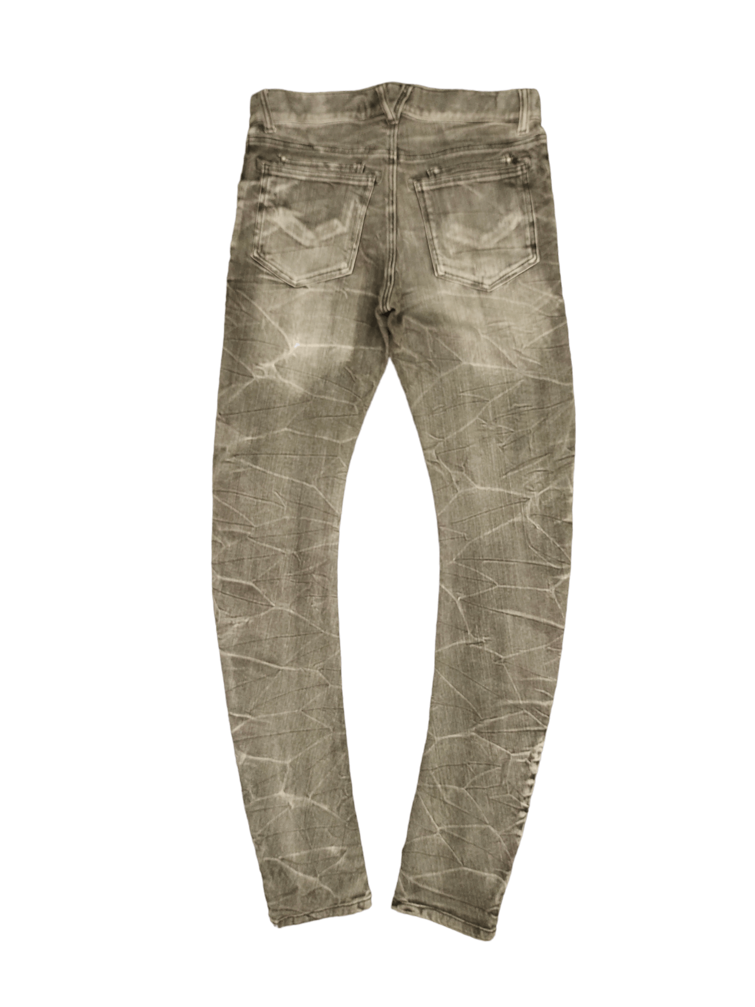 semanticdesign Semantic Design Japan Clawmark Curved Skinny Denim Pants Size US 30 / EU 46 - 10 Thumbnail