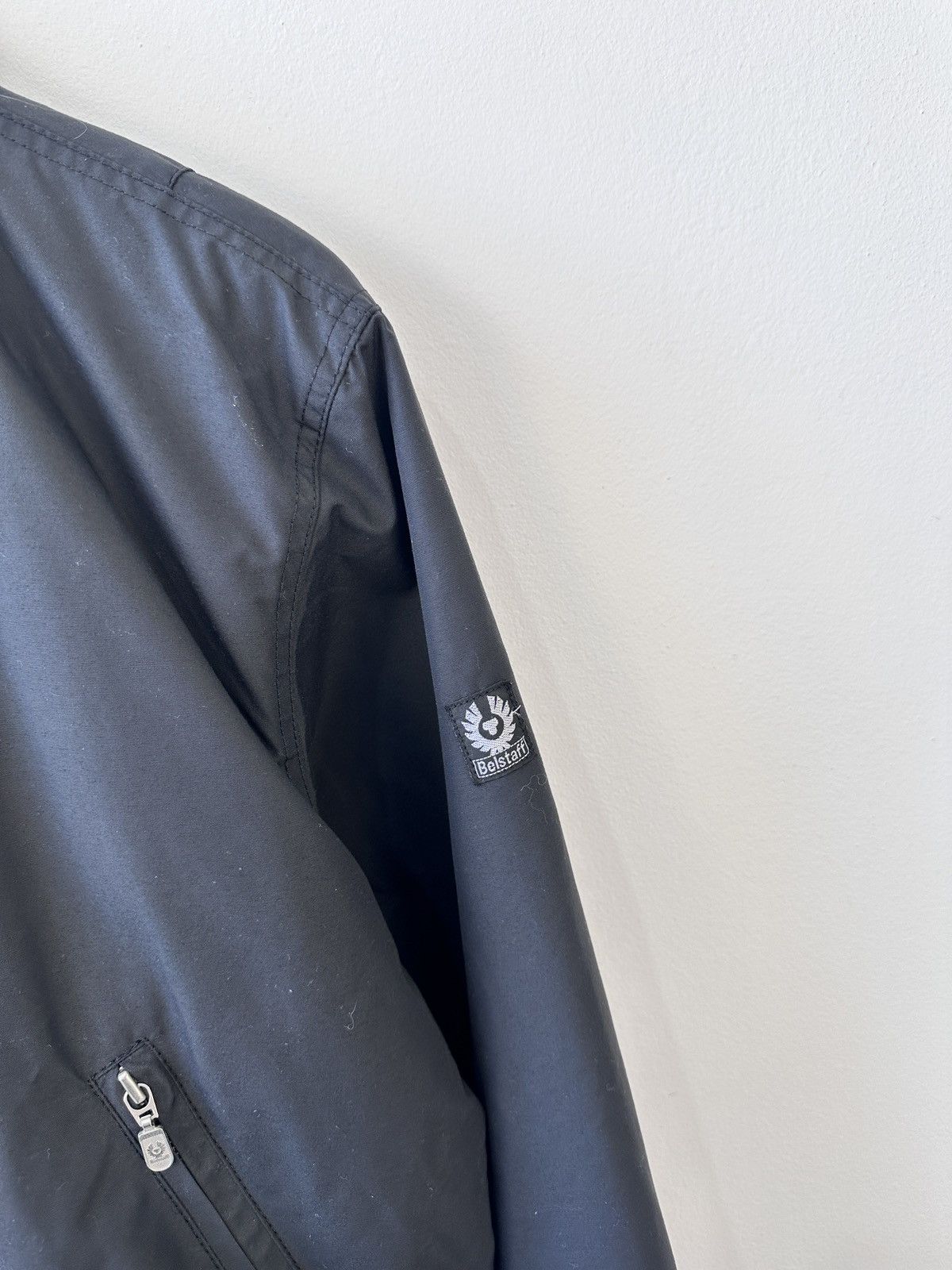 Belstaff Rare Vintage Belstaff Bomber Jacket S Black Made in England Size US S / EU 44-46 / 1 - 7 Thumbnail