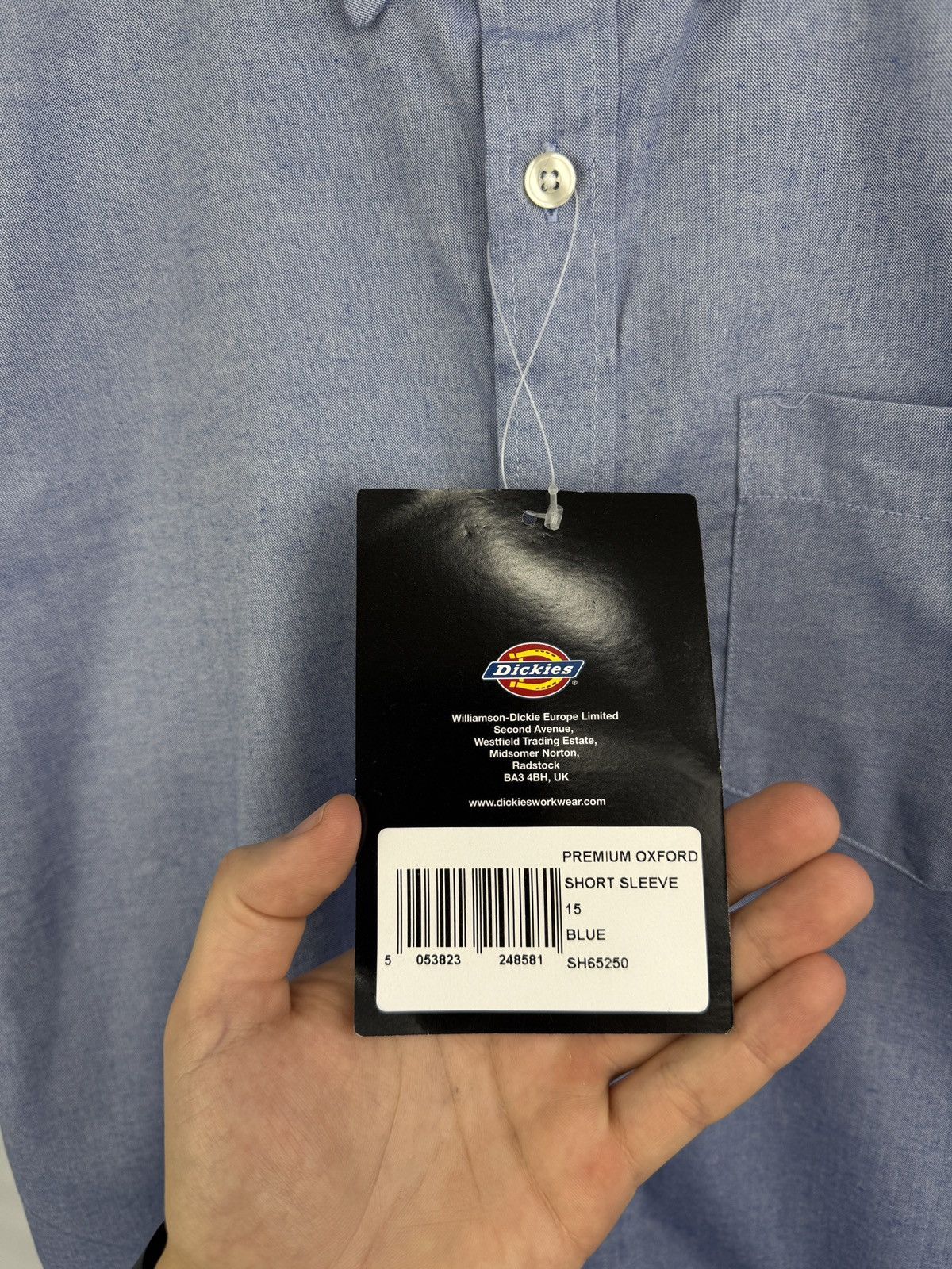 Dickies 🇺🇸 Vintage Dickies Workers Premium Oxford Shirt Retro Rare Size US M / EU 48-50 / 2 - 5 Thumbnail