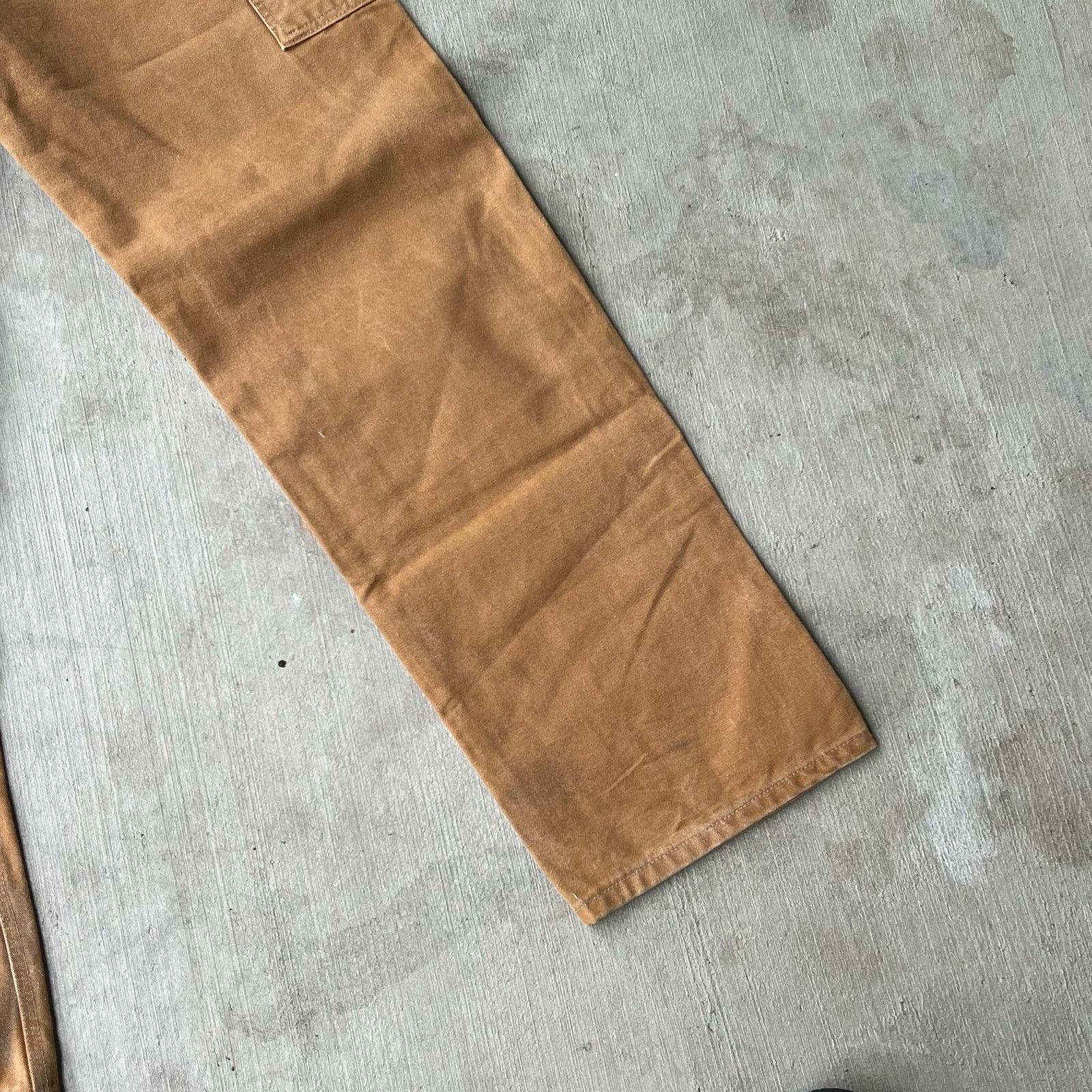 Carhartt × Vintage Carhartt brown double knee work wear carpenter pants Size US 33 - 9 Thumbnail