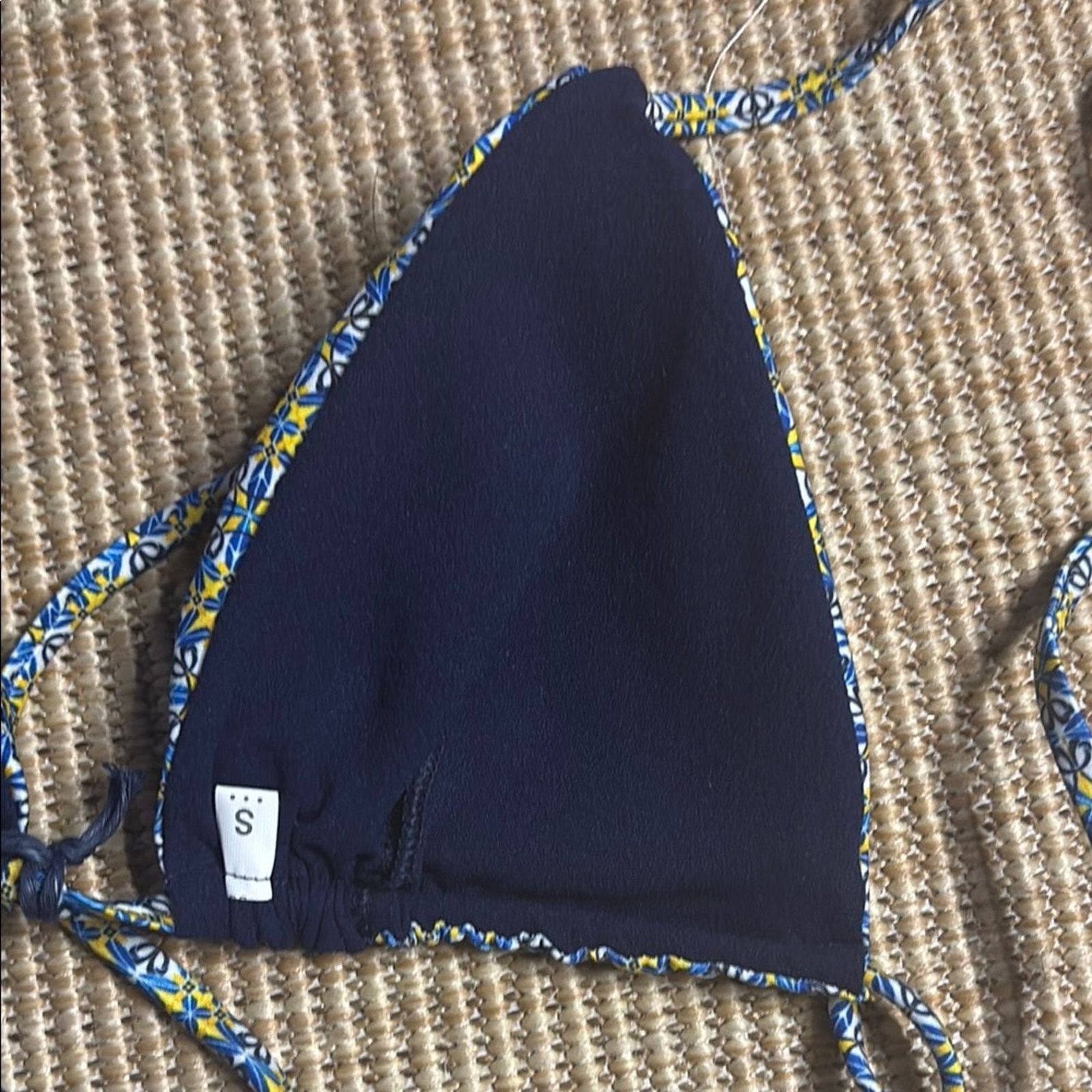 Other NWT Fefe Blue Floral Bikini Set Size S Size ONE SIZE - 6 Thumbnail