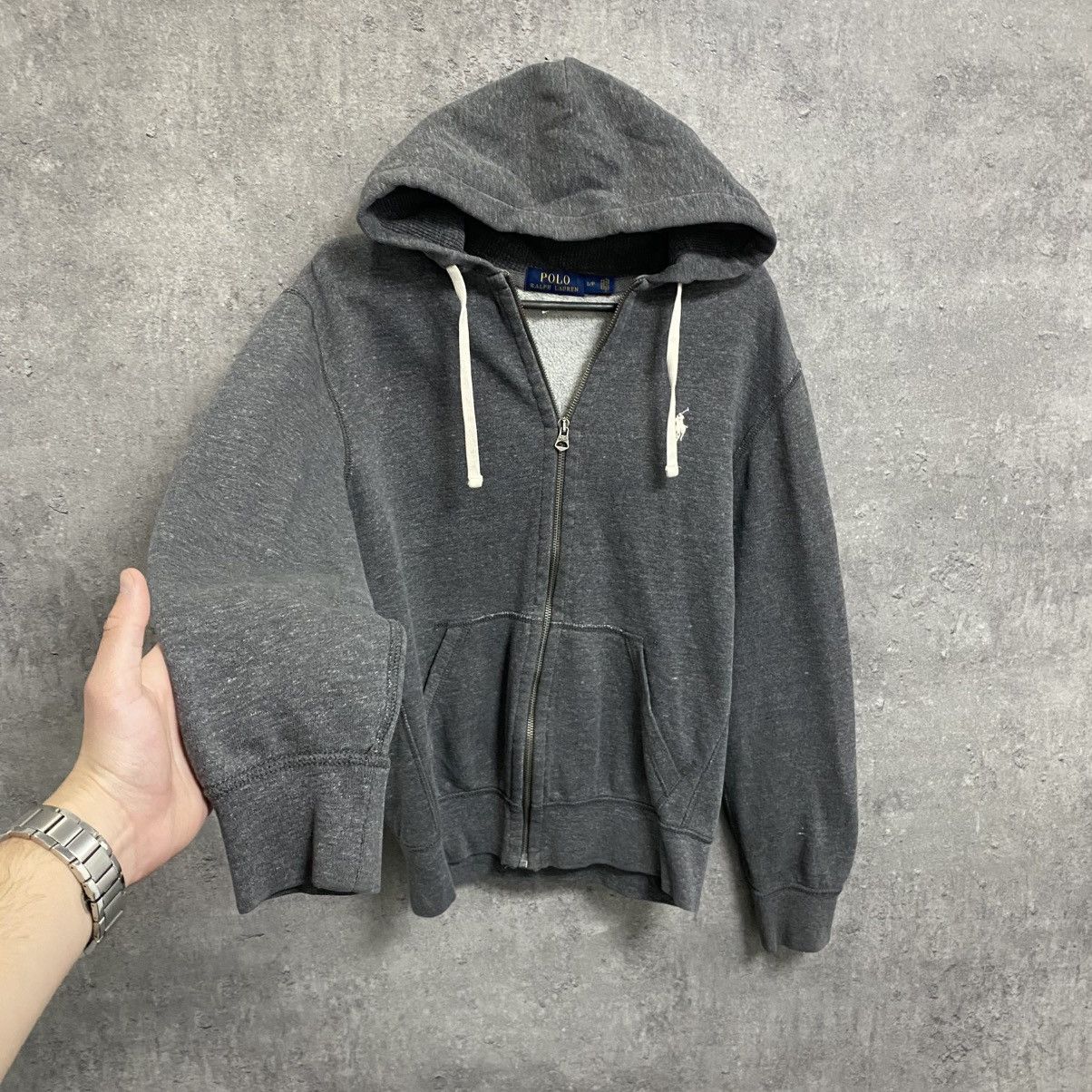 Polo Ralph Lauren Mens Vintage Polo Ralph Lauren Zip Hoodie y2k streetwear Size US S / EU 44-46 / 1 - 2 Thumbnail