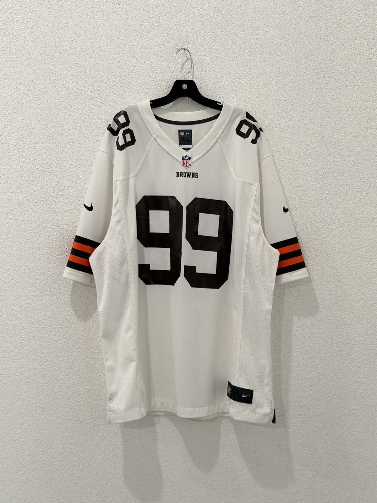 Nike Cleveland Browns Paul Kruger Nike Game Player NFL Jersey XXL Size US XXL / EU 58 / 5 - 1 Thumbnail