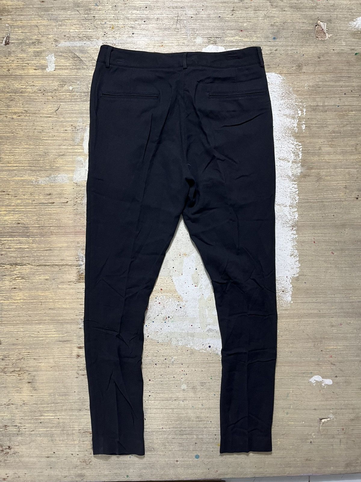 Helmut Lang Helmut Lang Noa Suiting Angle Front Viscose blend Pants Size 26" / US 2 / IT 38 - 15 Thumbnail