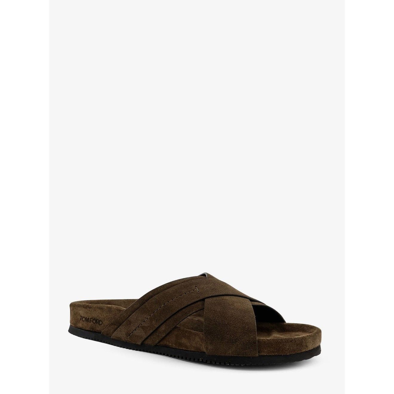 Tom Ford TOM FORD Brown Suede Sandals New & Authentic (Men's size:8;) Size US 8 / EU 41 - 2 Thumbnail