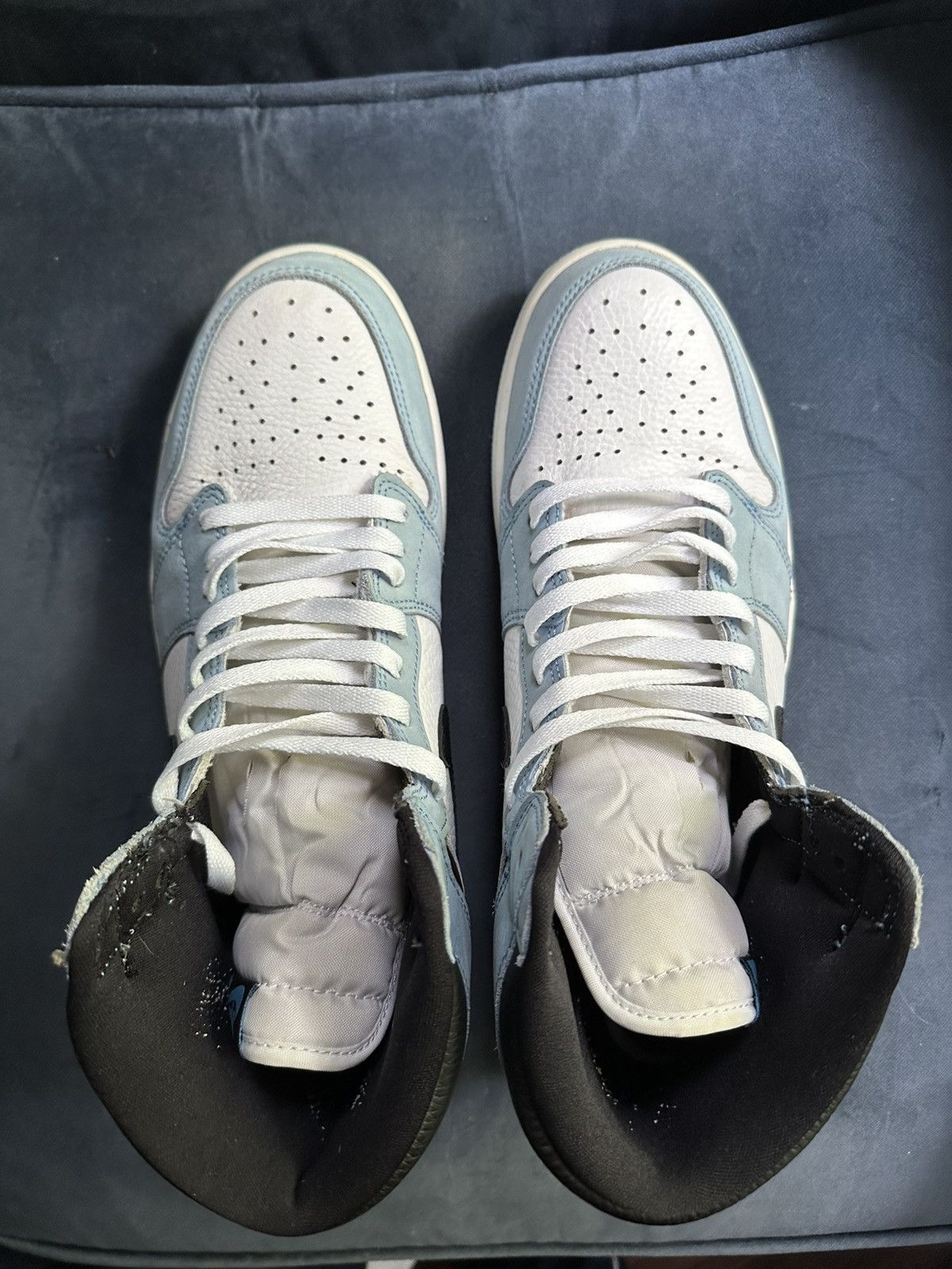 Jordan Brand University Blue Air Jordan 1 Size US 12 / EU 45 - 3 Thumbnail