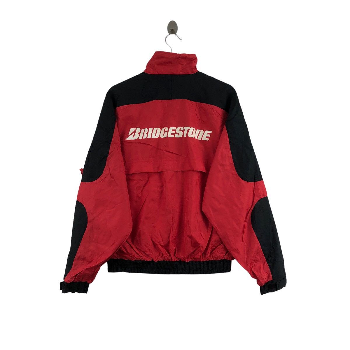 Vintage Vintage BRIDGESTONE Jacket Motosports Racing Team Potenza Size US L / EU 52-54 / 3 - 3 Thumbnail
