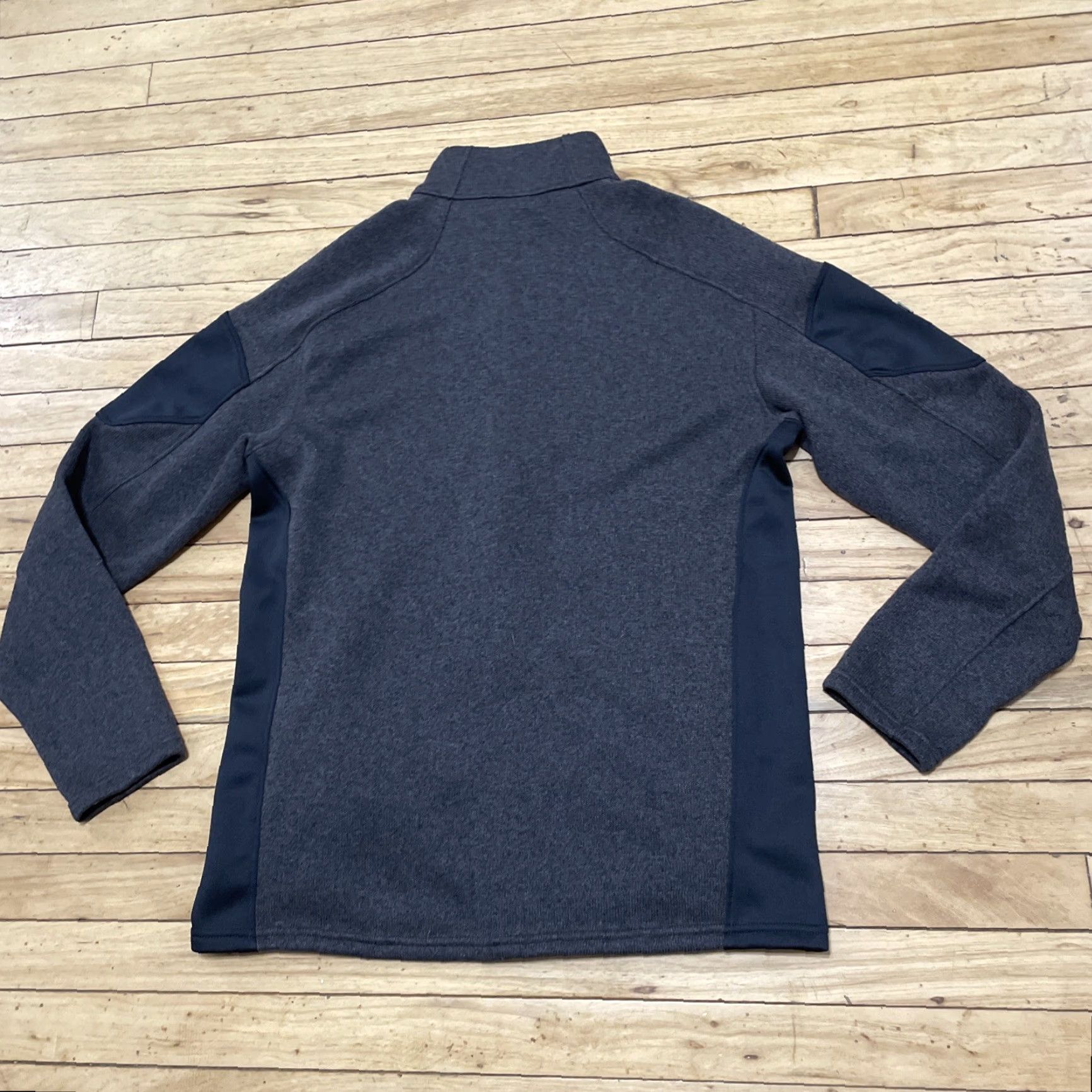 Spyder Spyder Full Zip Jacket Men L Gray Black Knit Athletic Layer Warm Size US L / EU 52-54 / 3 - 2 Thumbnail