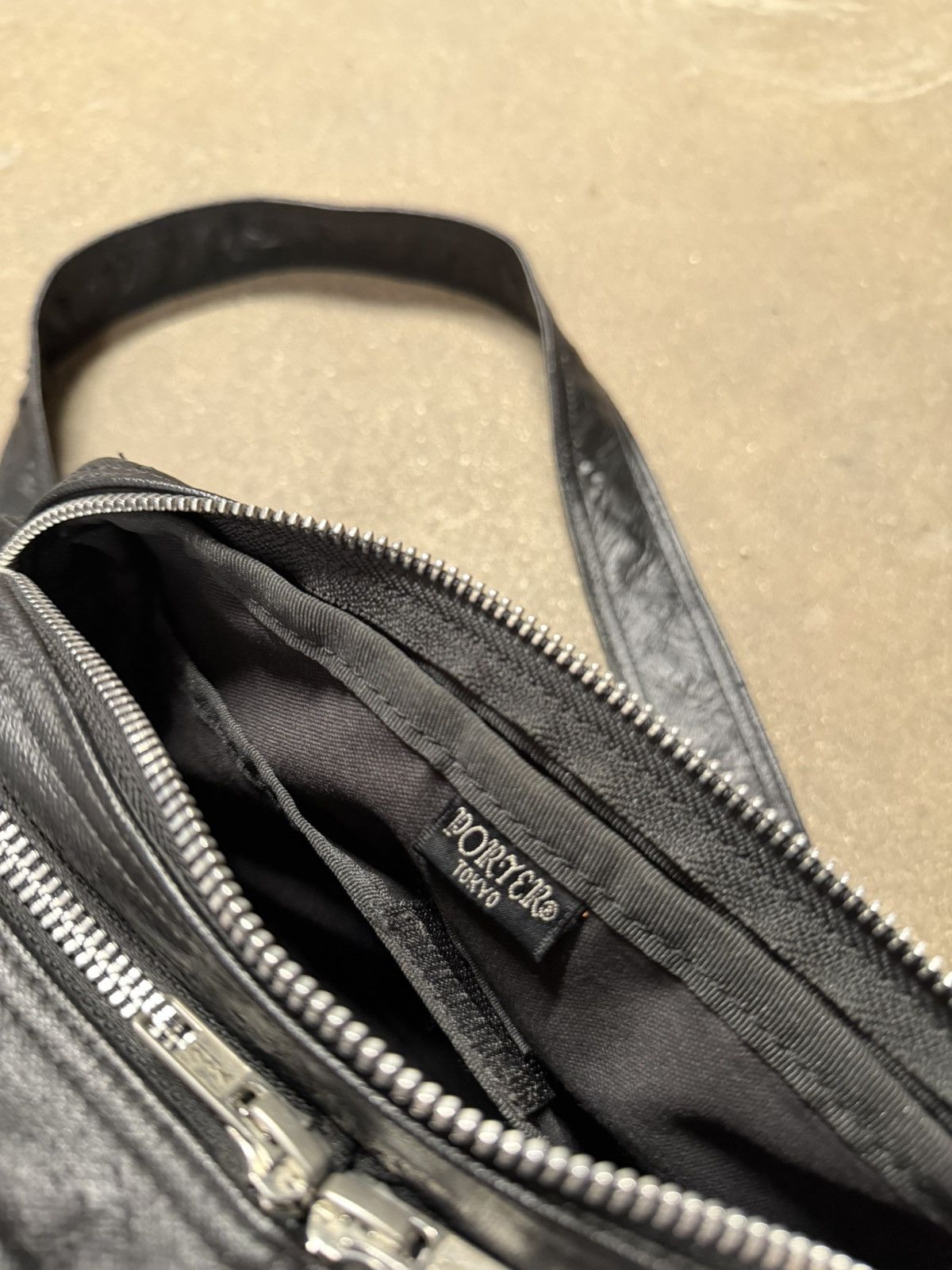 Porter Porter Tokyo black crossbody zip bag Size ONE SIZE - 6 Thumbnail