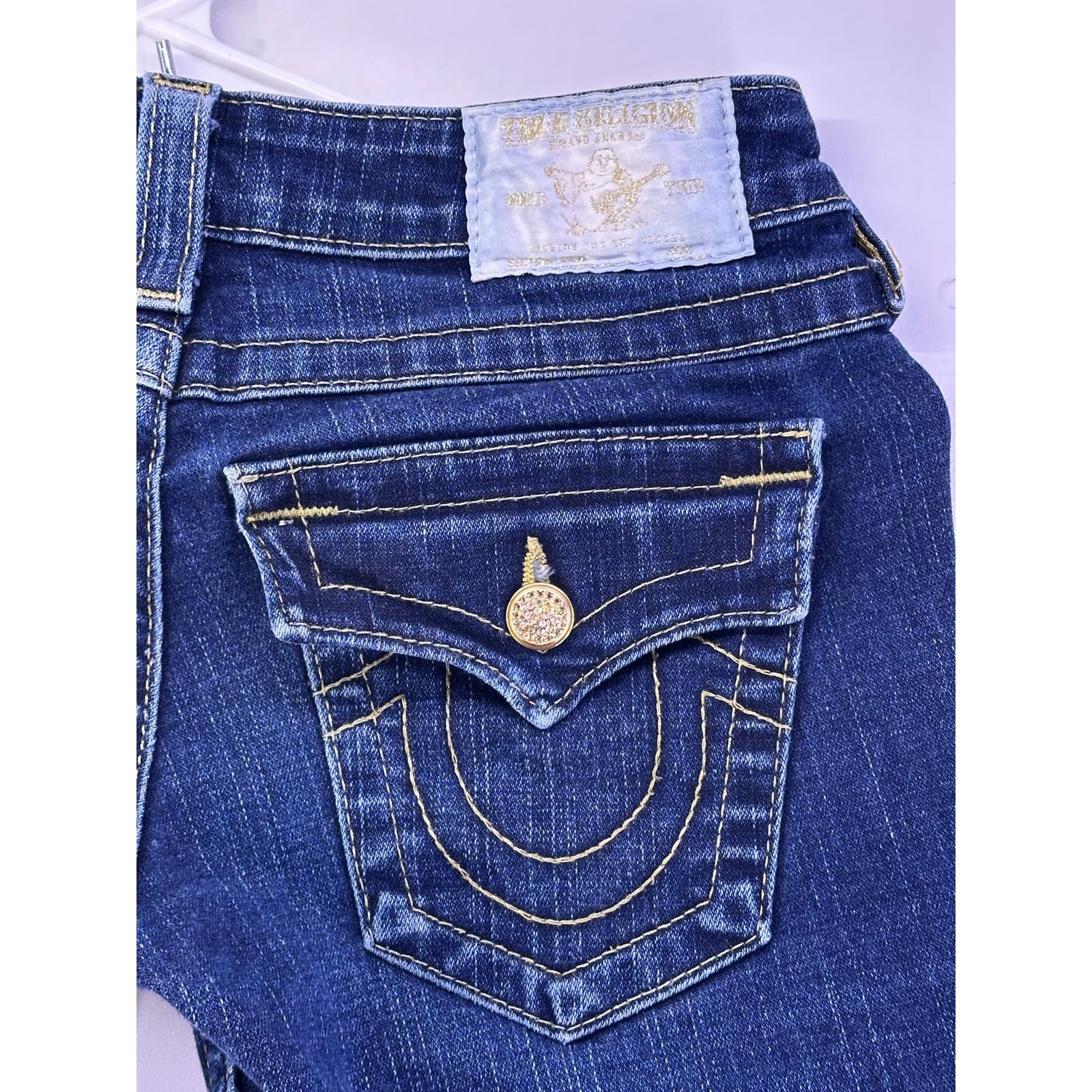 True Religion True Religion Blue Women’s Skinny Jeans Size 26 Size 26" / US 2 / IT 38 - 13 Thumbnail
