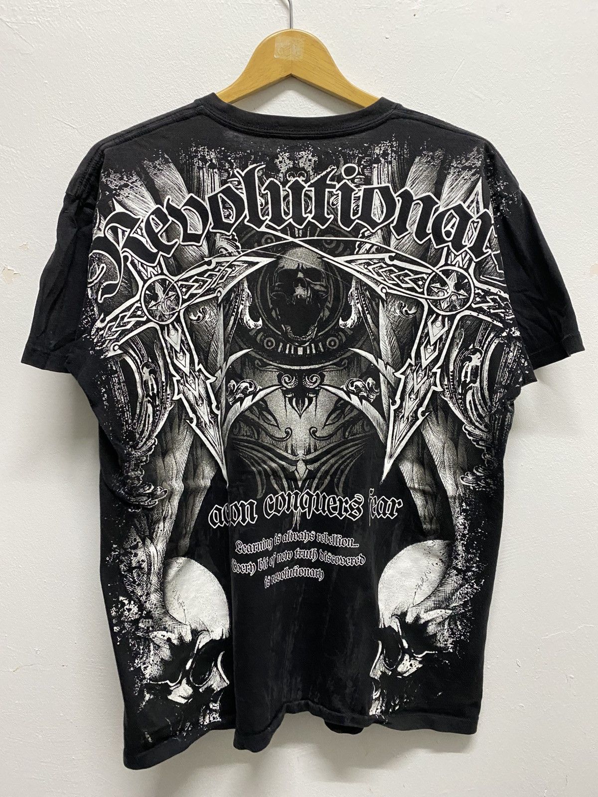 Affliction Affliction Archaic Cross & Wings Graphic Tee - Black Size US L / EU 52-54 / 3 - 4 Thumbnail